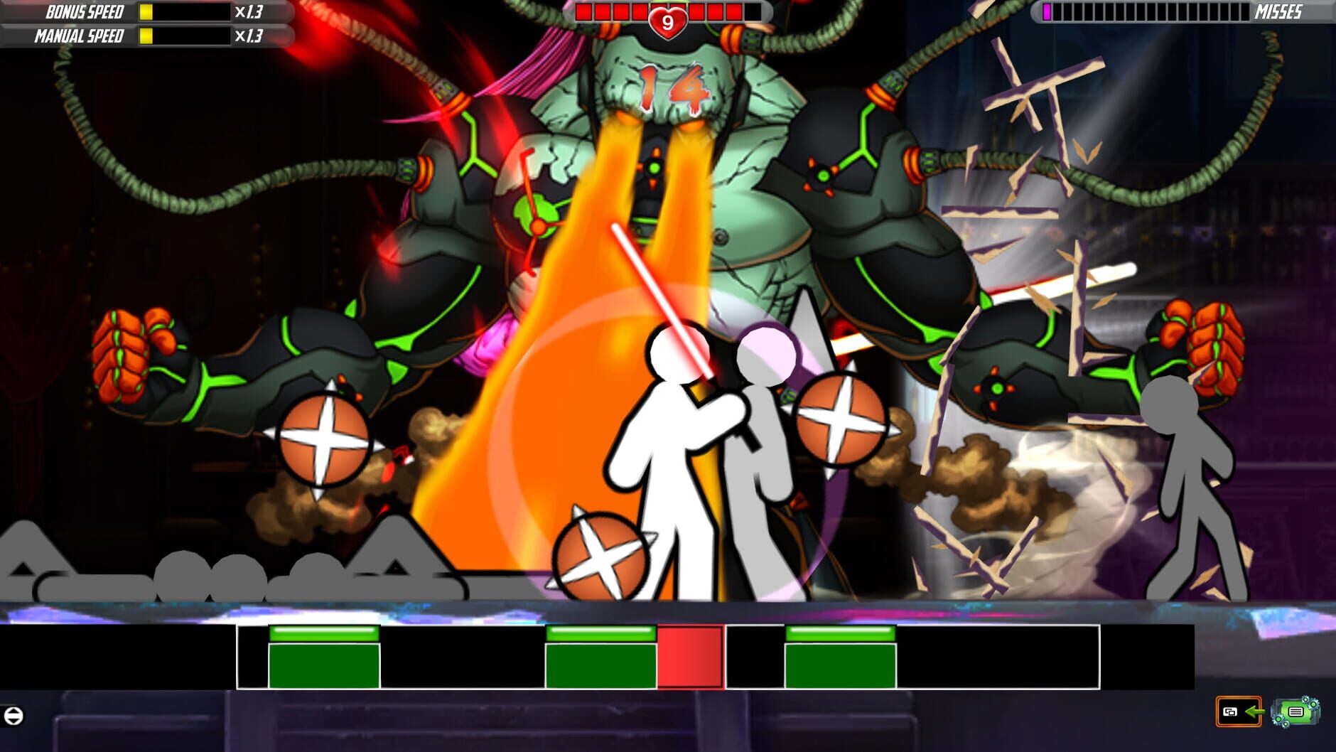 Screenshot for One Finger Death Punch 2