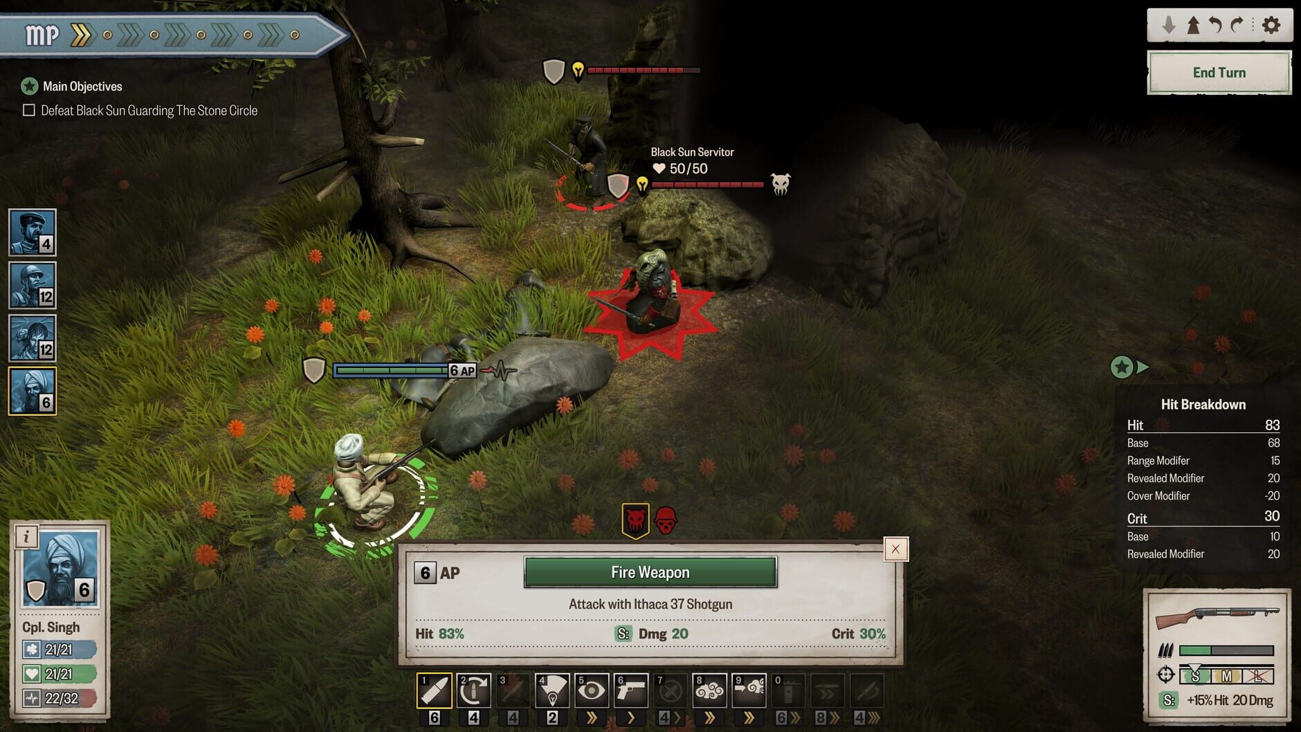 Screenshot for Achtung! Cthulhu Tactics
