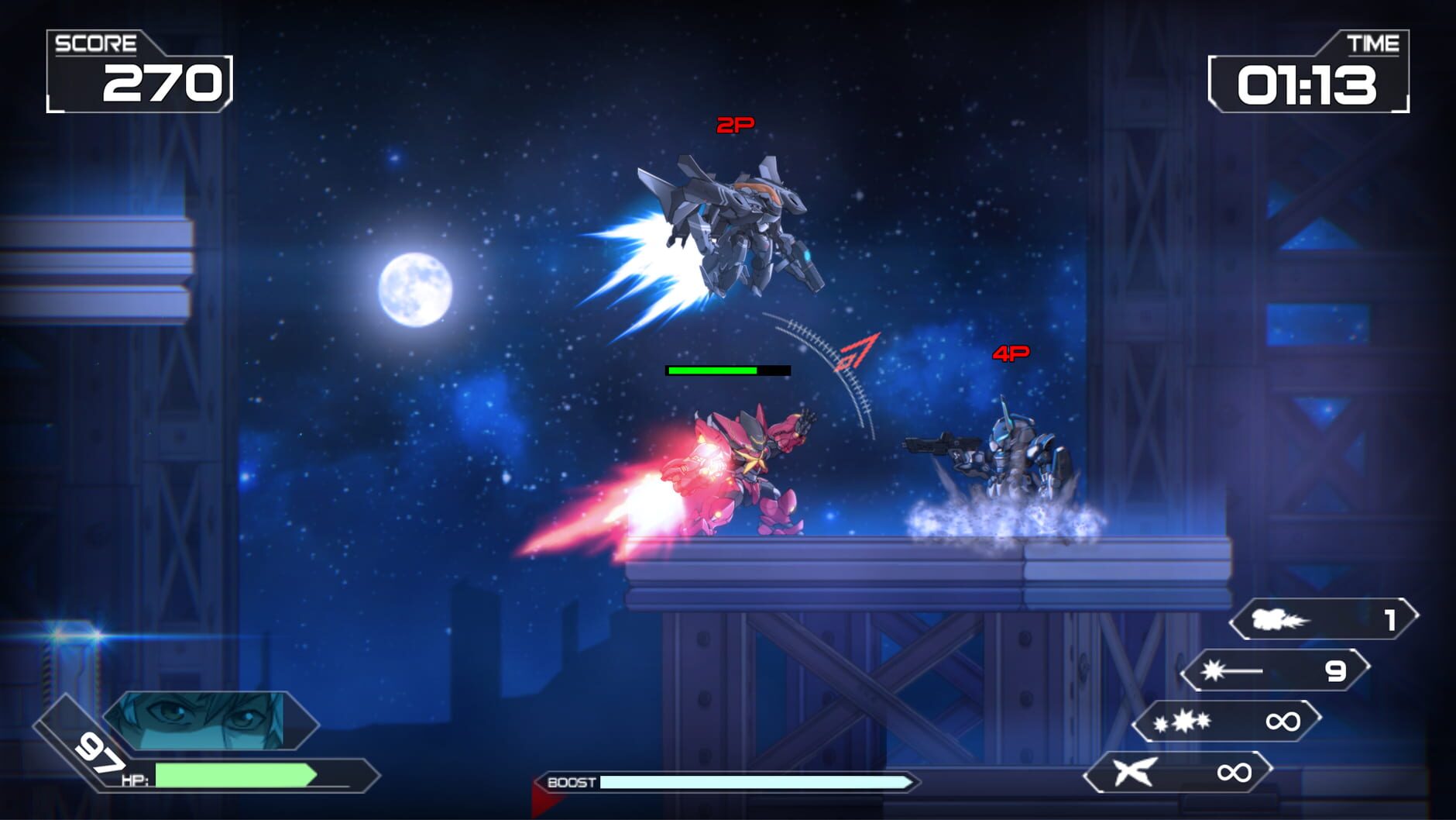 HARDCORE MECHA screenshot 1