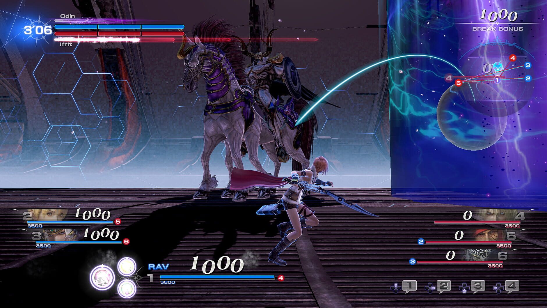 Screenshot for Dissidia Final Fantasy NT: Free Edition
