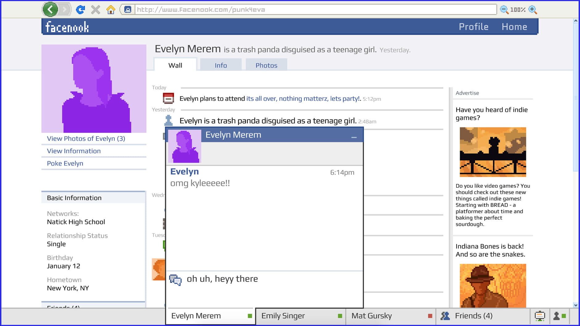 Screenshot for Emily is Away <3