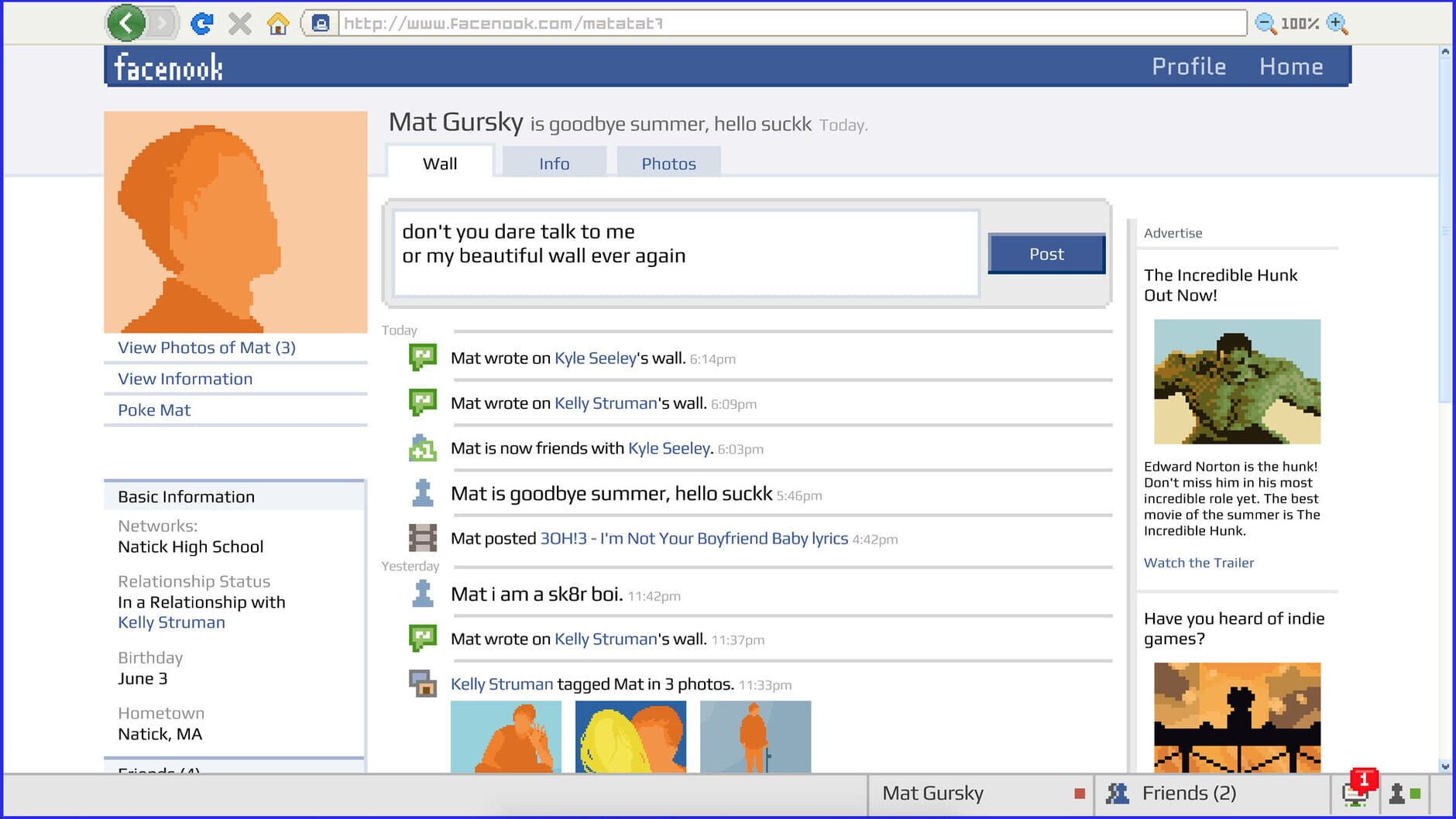 Screenshot for Emily is Away <3