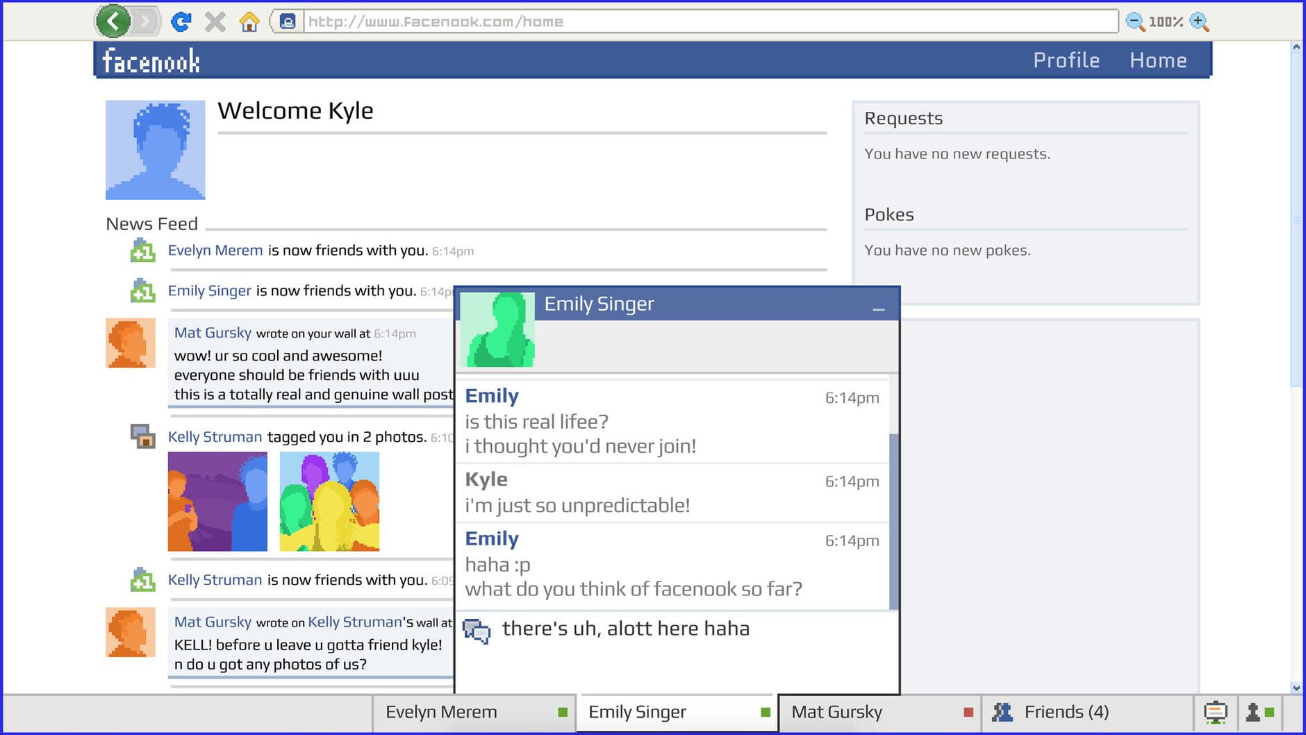 Screenshot for Emily is Away <3
