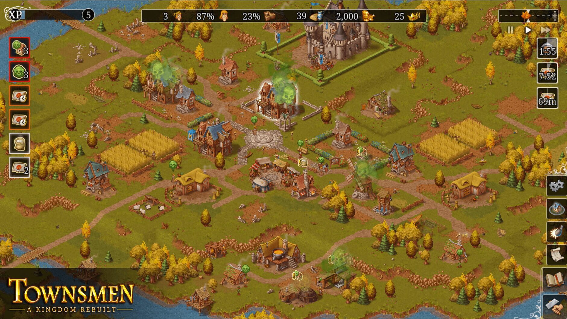 Screenshot for Townsmen: A Kingdom Rebuilt