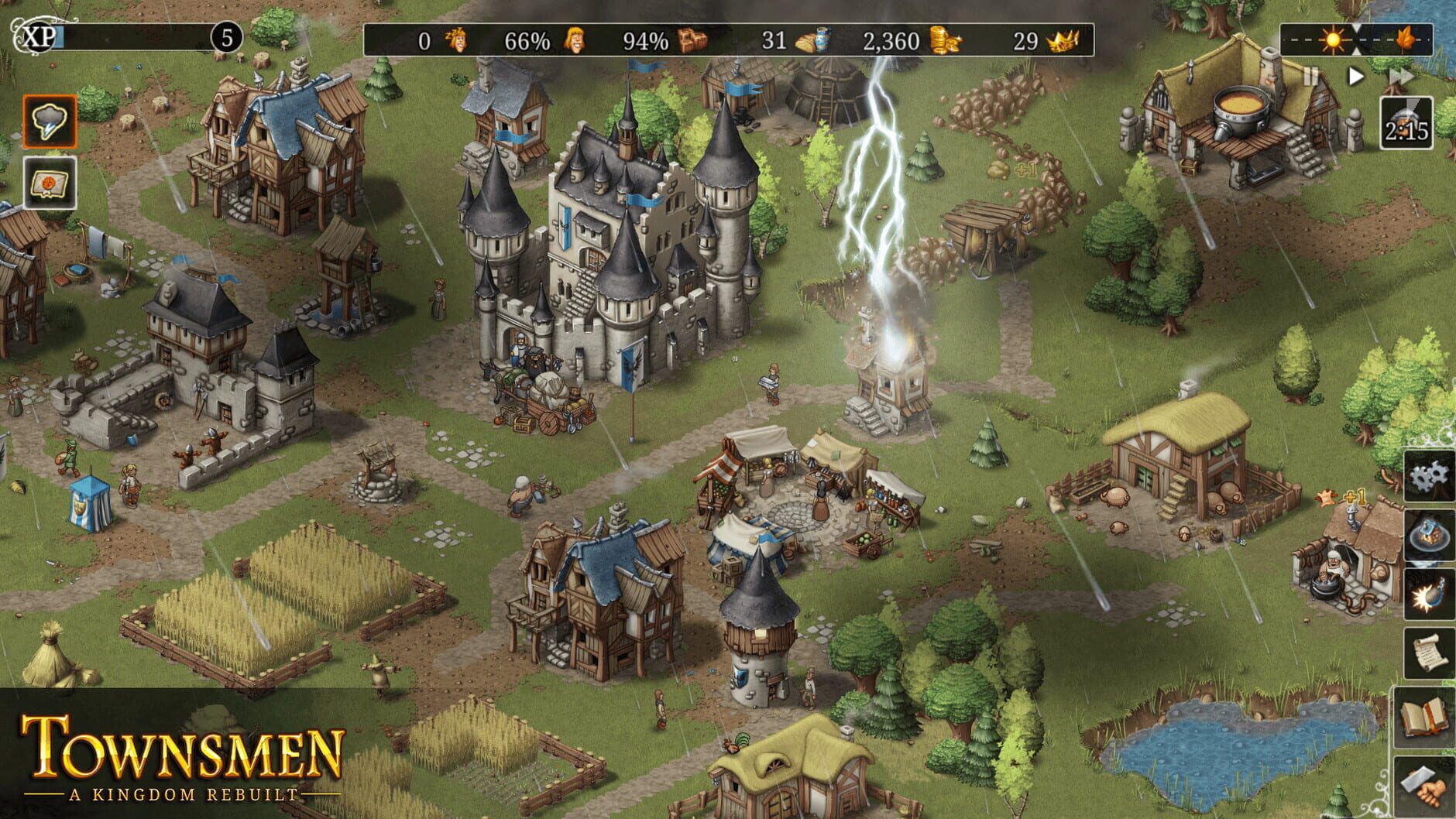 Screenshot for Townsmen: A Kingdom Rebuilt
