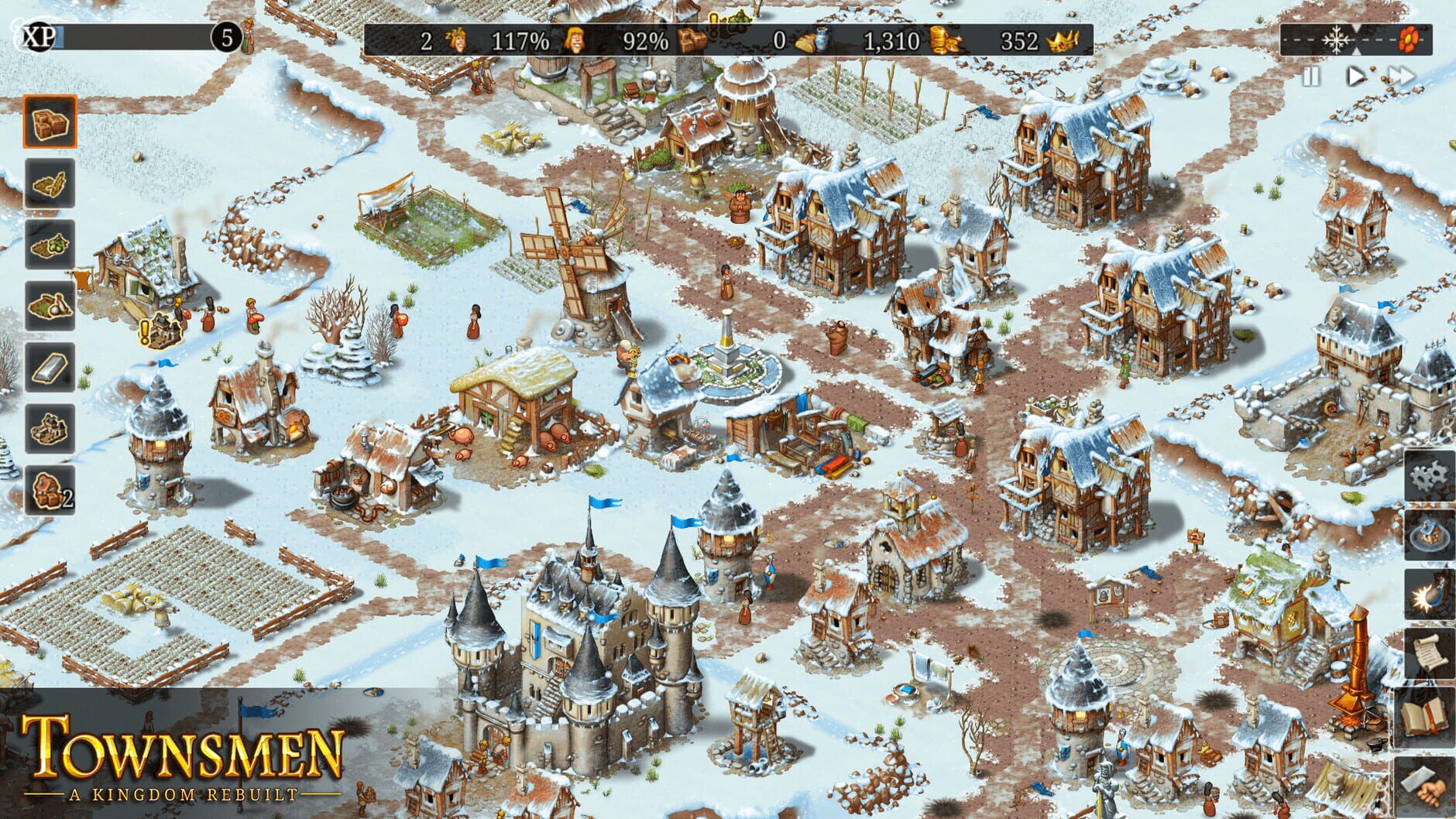 Screenshot for Townsmen: A Kingdom Rebuilt