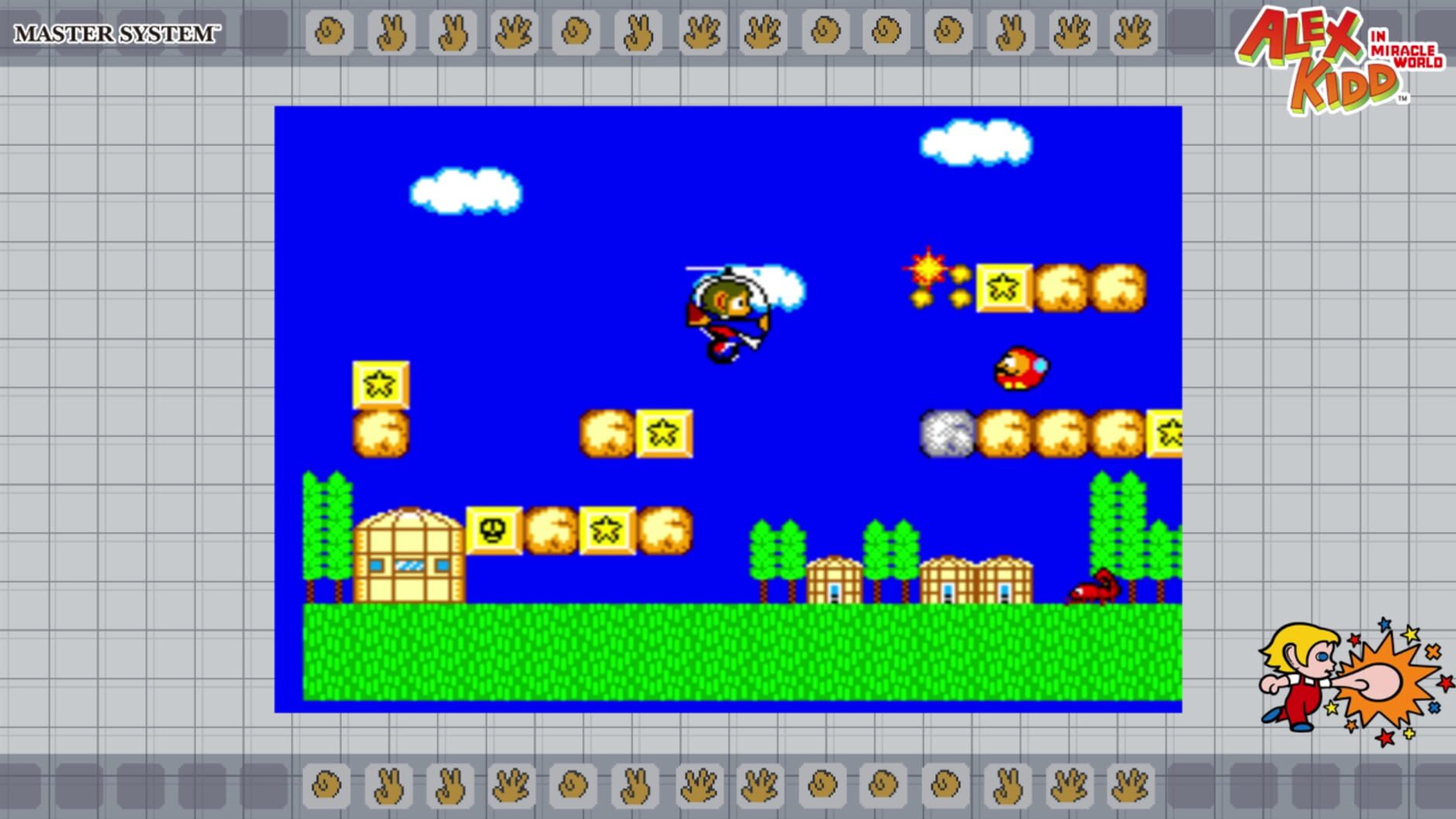 Screenshot for Sega Ages Alex Kidd in Miracle World