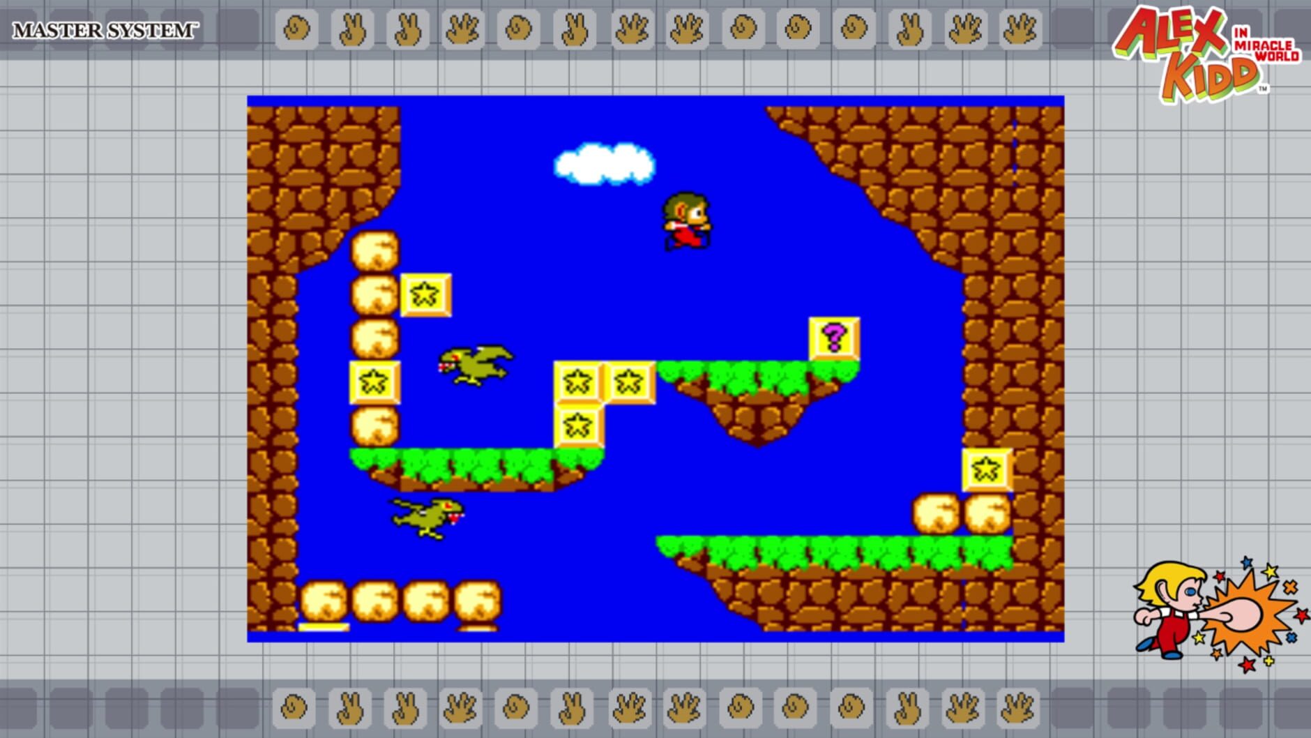 Screenshot for Sega Ages Alex Kidd in Miracle World