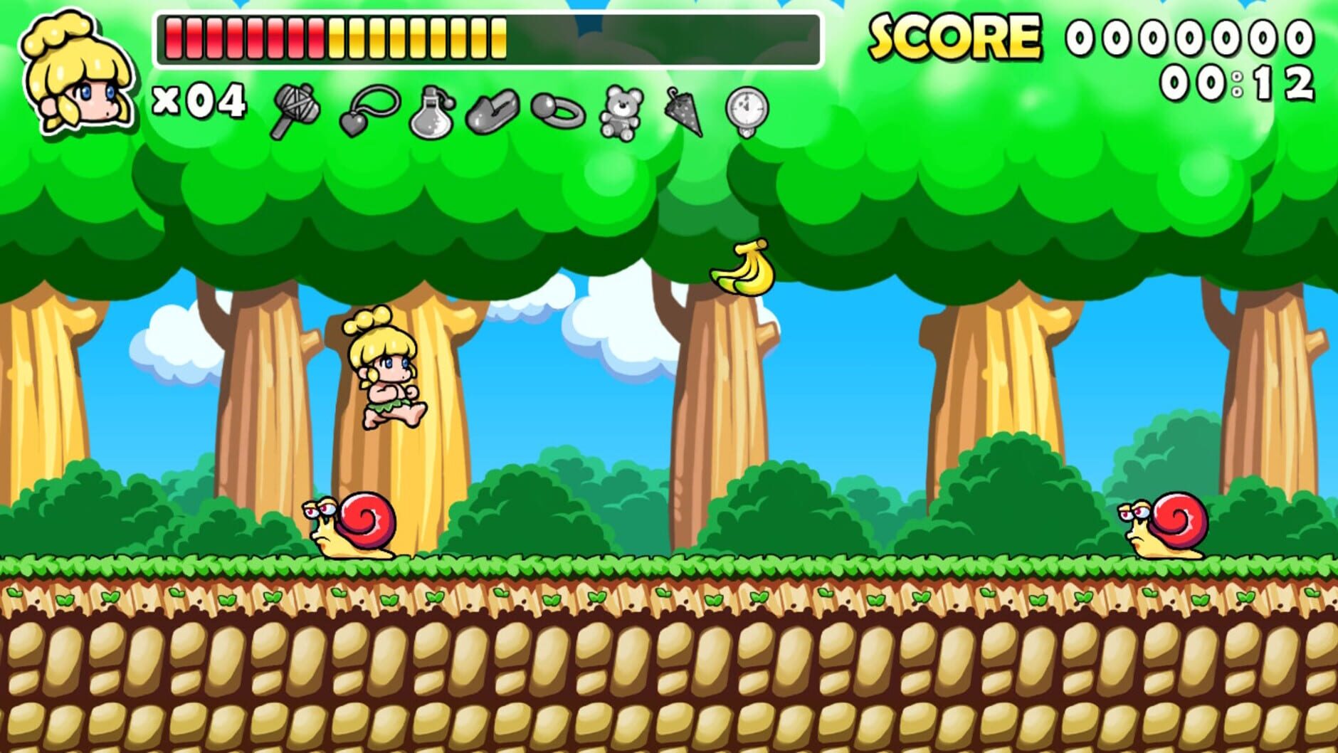 Screenshot for Wonder Boy Returns Remix