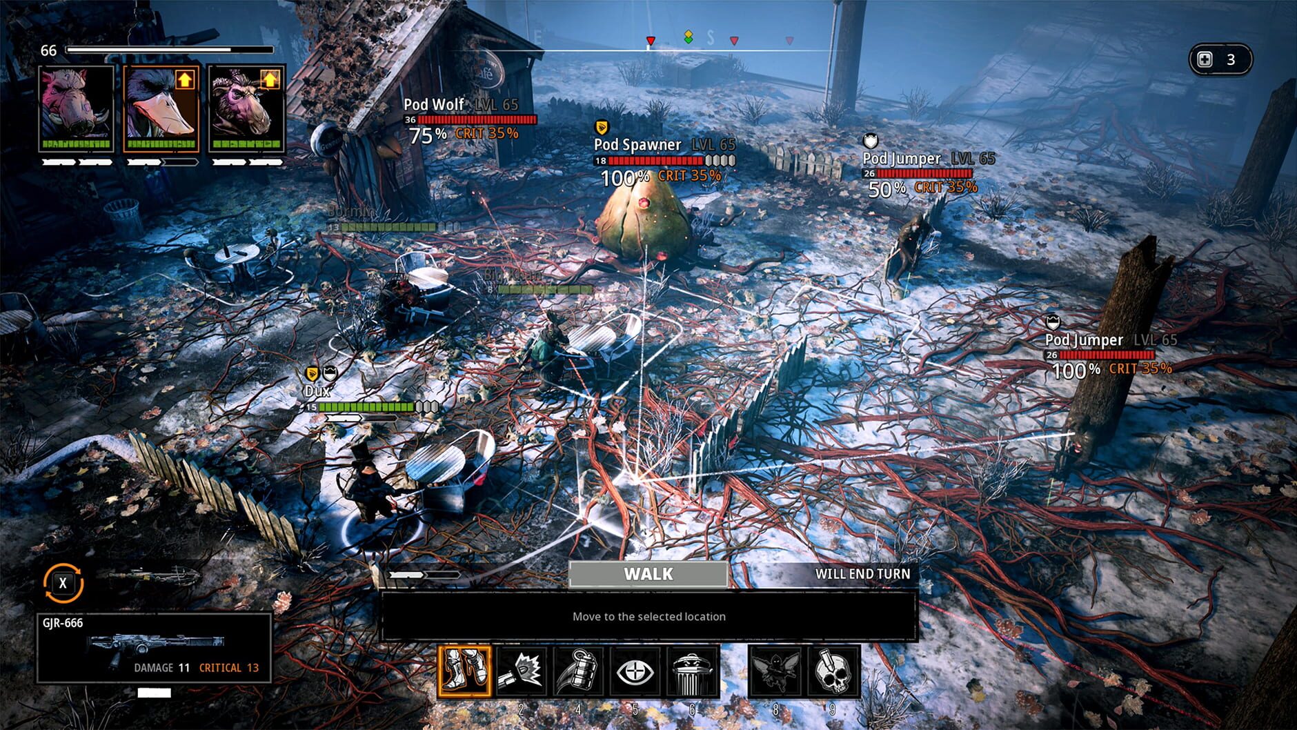 Screenshot for Mutant Year Zero: Seed of Evil