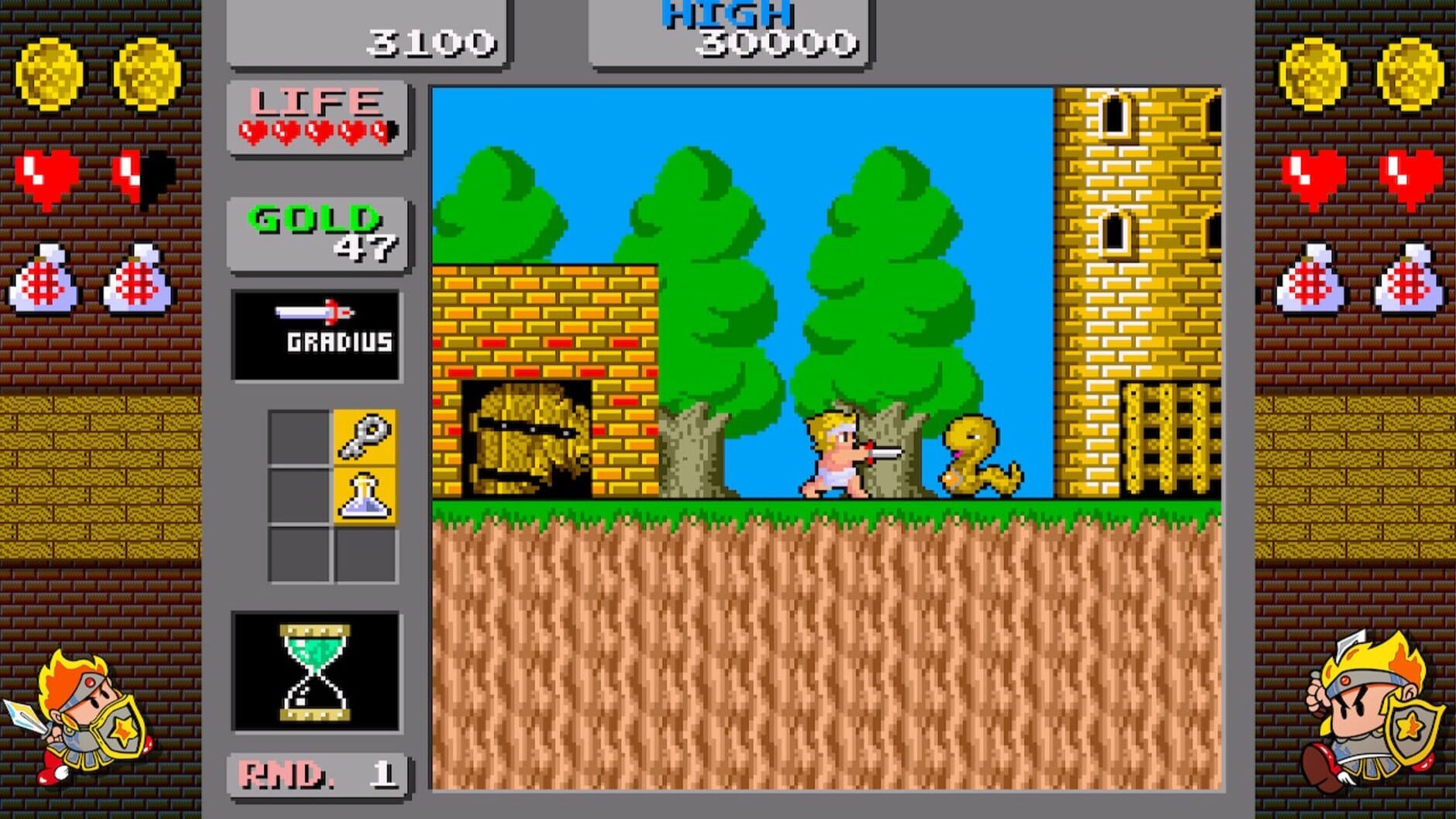 Screenshot for Sega Ages Wonder Boy: Monster Land