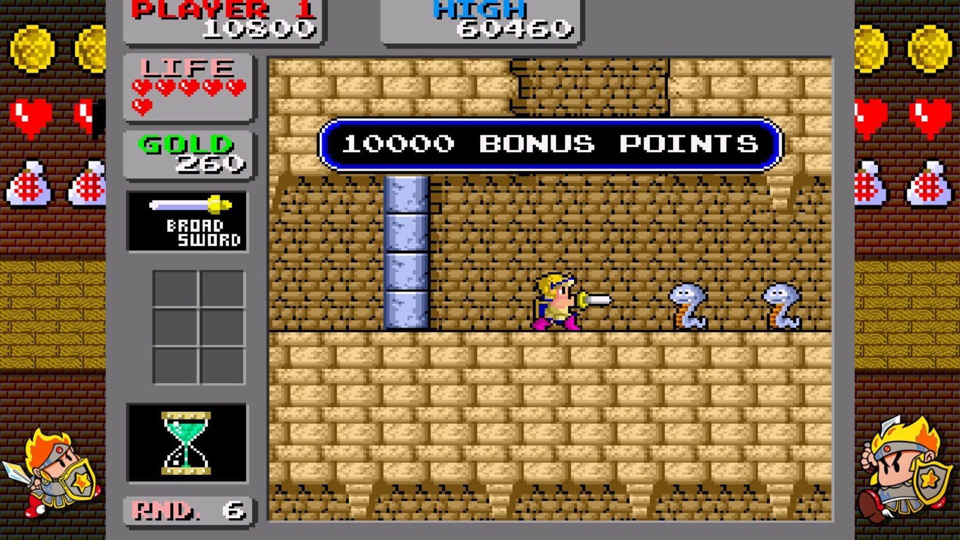 Screenshot for Sega Ages Wonder Boy: Monster Land