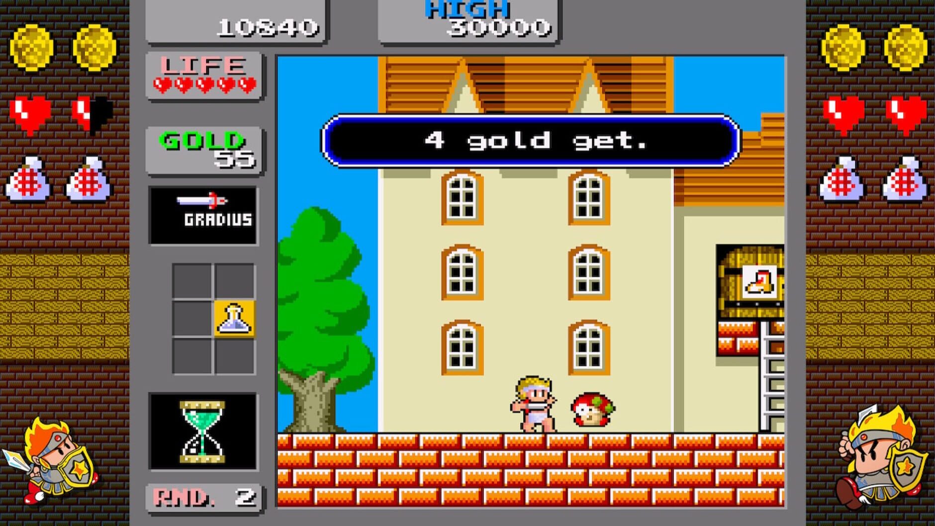 Screenshot for Sega Ages Wonder Boy: Monster Land