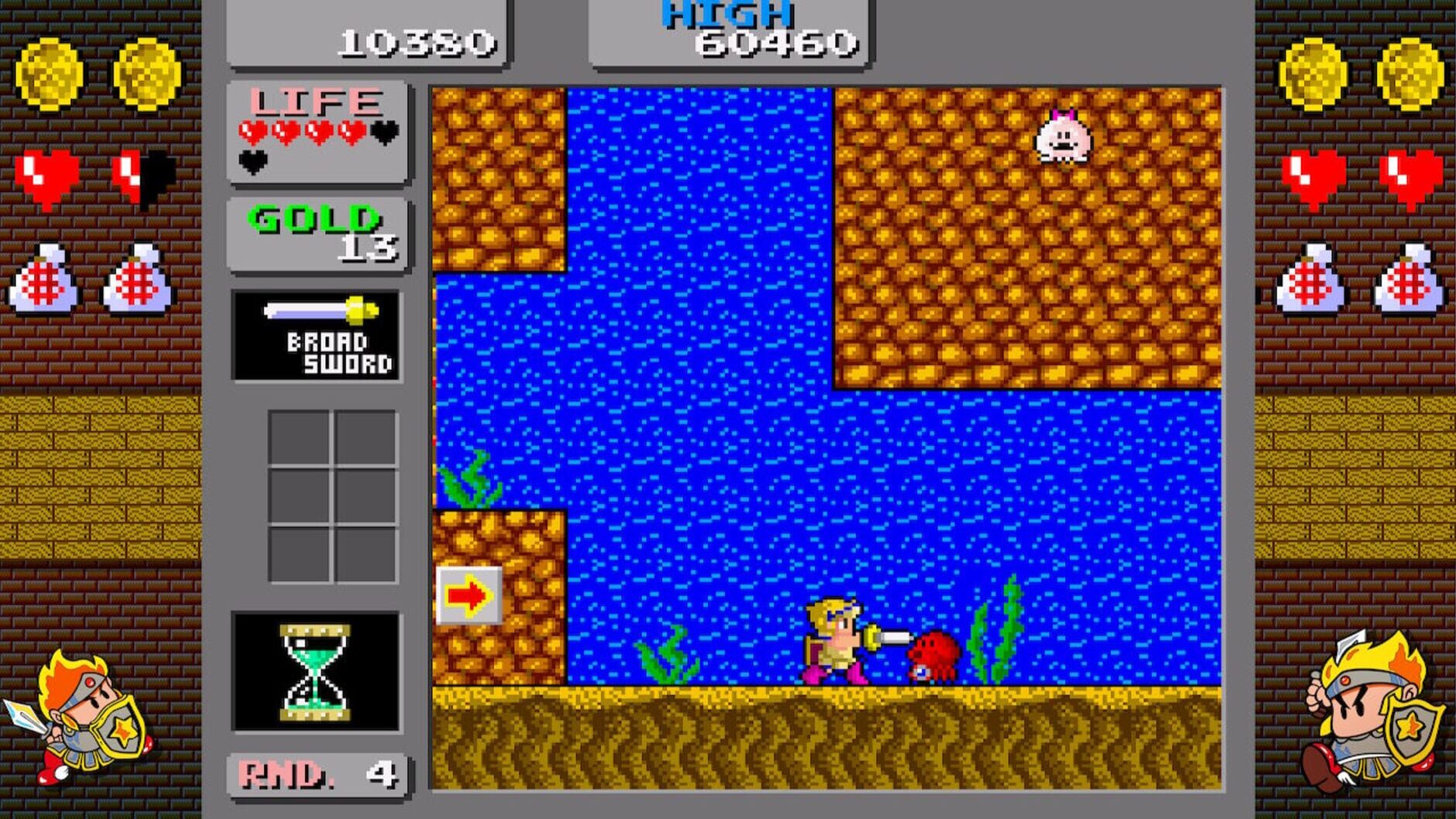 Screenshot for Sega Ages Wonder Boy: Monster Land