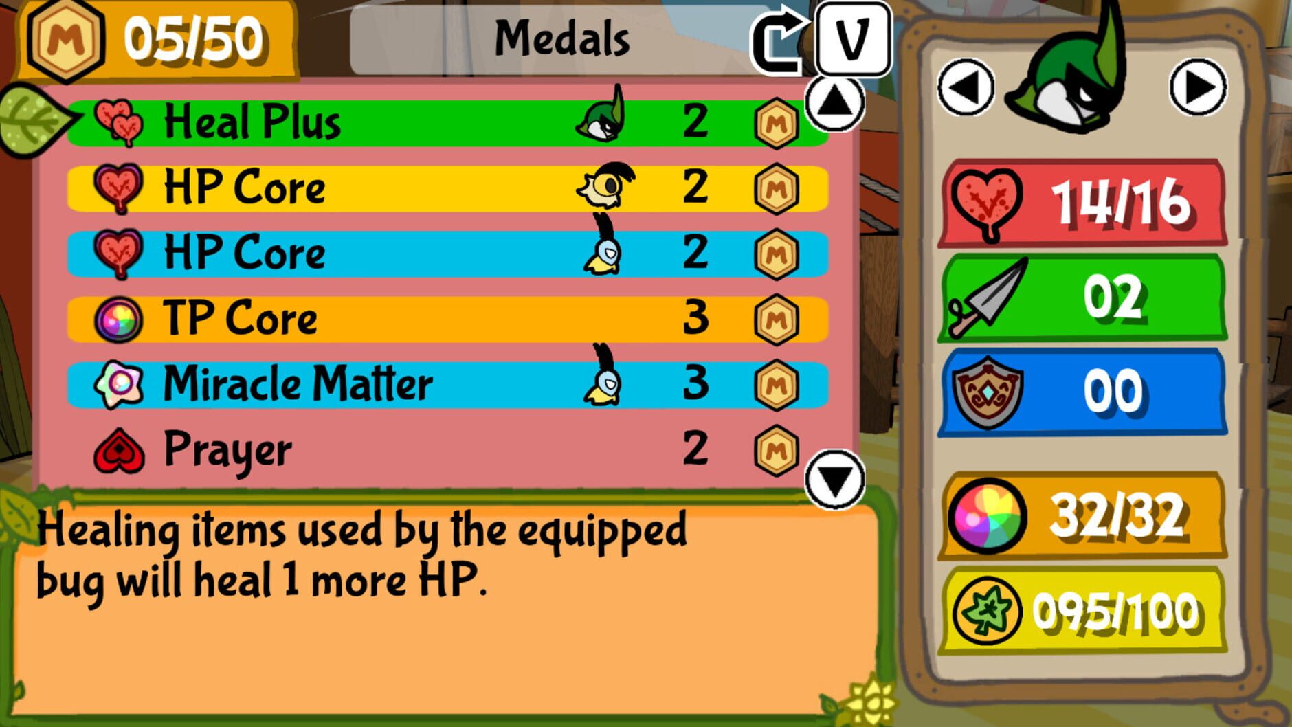 Screenshot for Bug Fables: The Everlasting Sapling