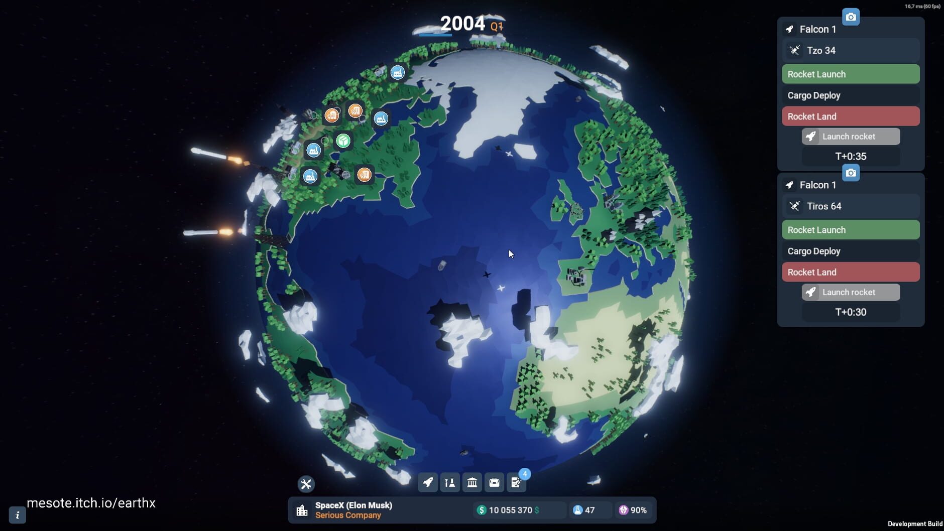 Screenshot for EarthX