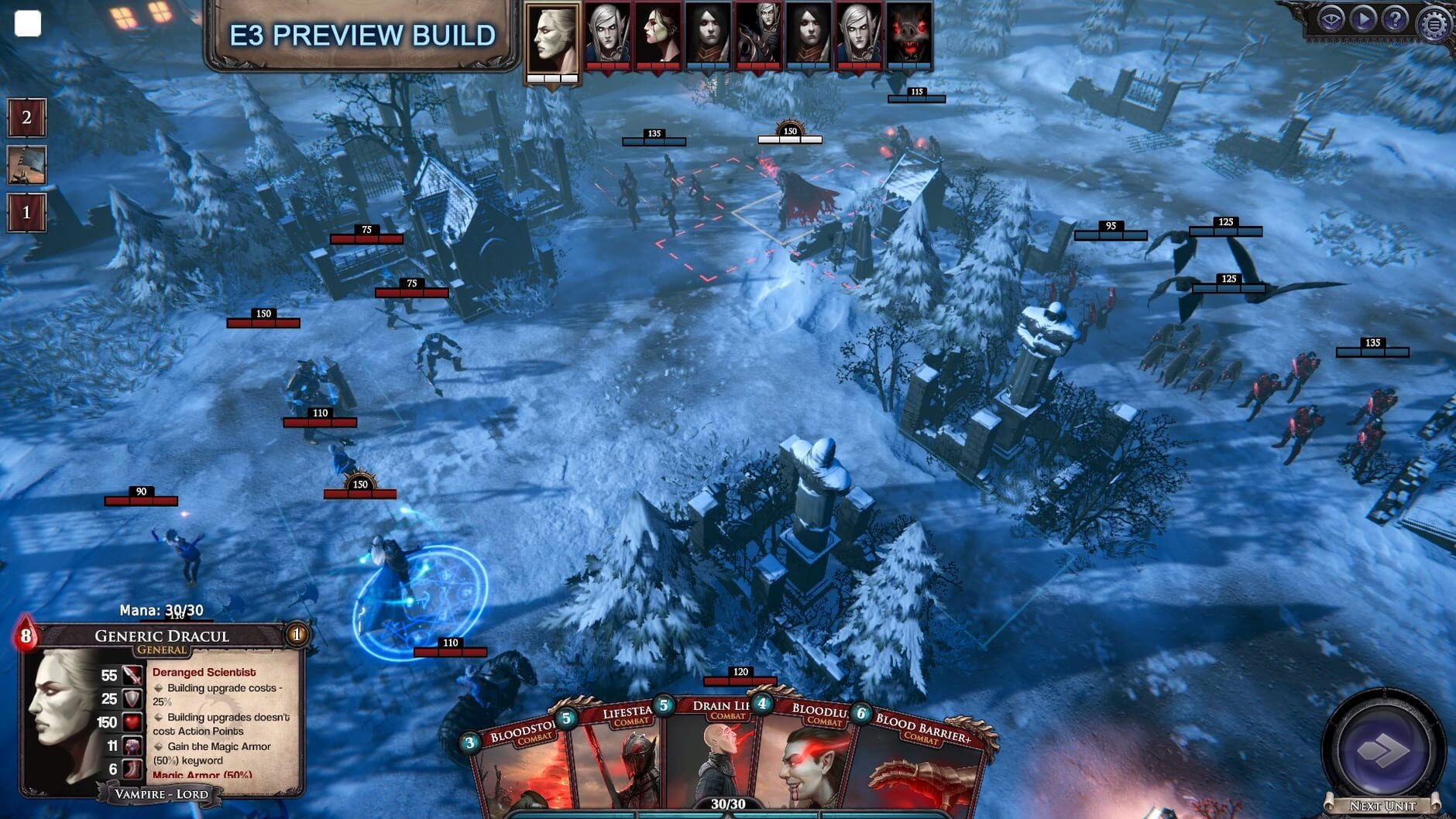Screenshot for Immortal Realms: Vampire Wars