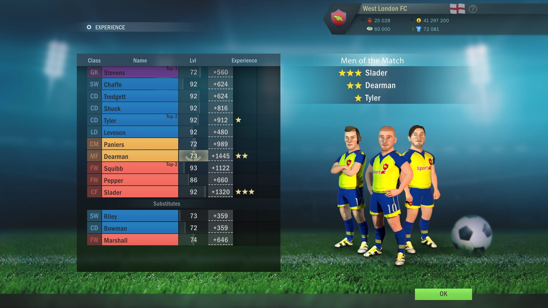 Screenshot for Football, Tactics & Glory