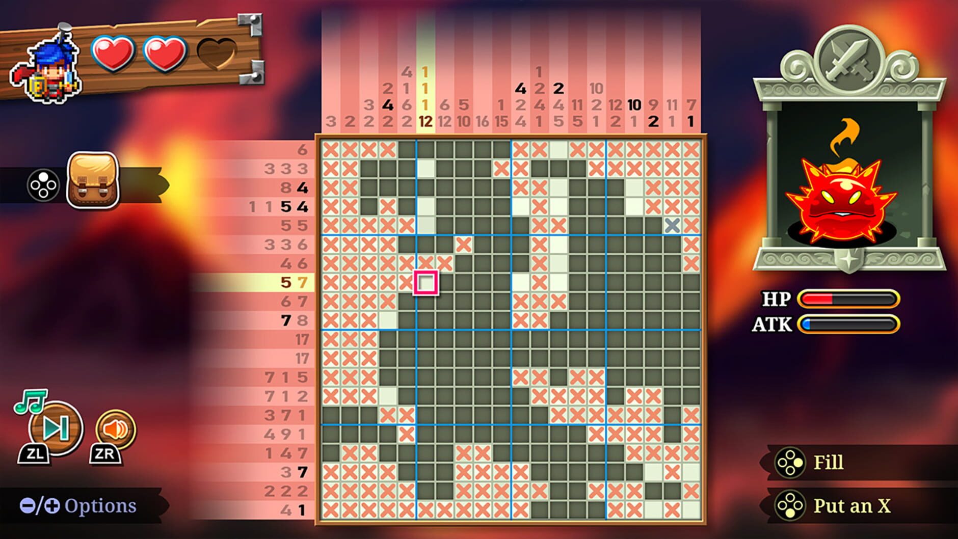 Screenshot for PictoQuest: The Cursed Grids