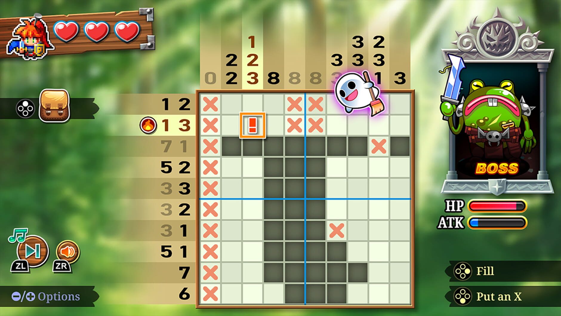 Screenshot for PictoQuest: The Cursed Grids
