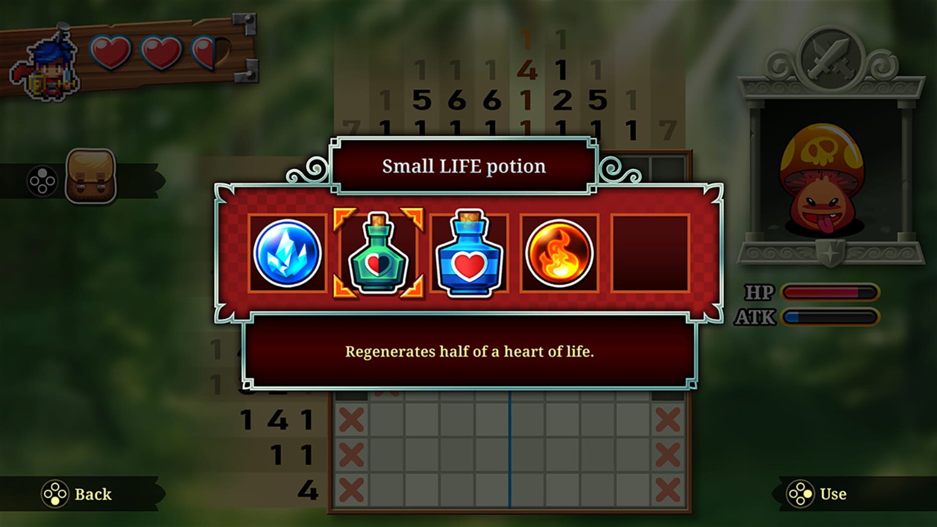 Screenshot for PictoQuest: The Cursed Grids