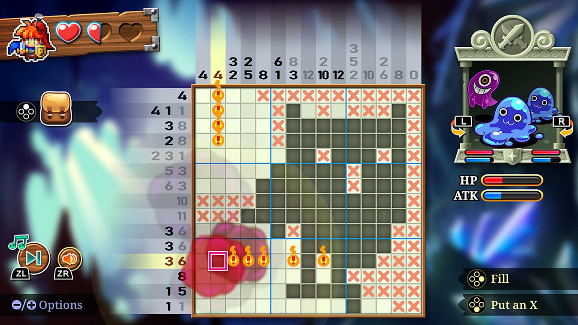 Screenshot for PictoQuest: The Cursed Grids