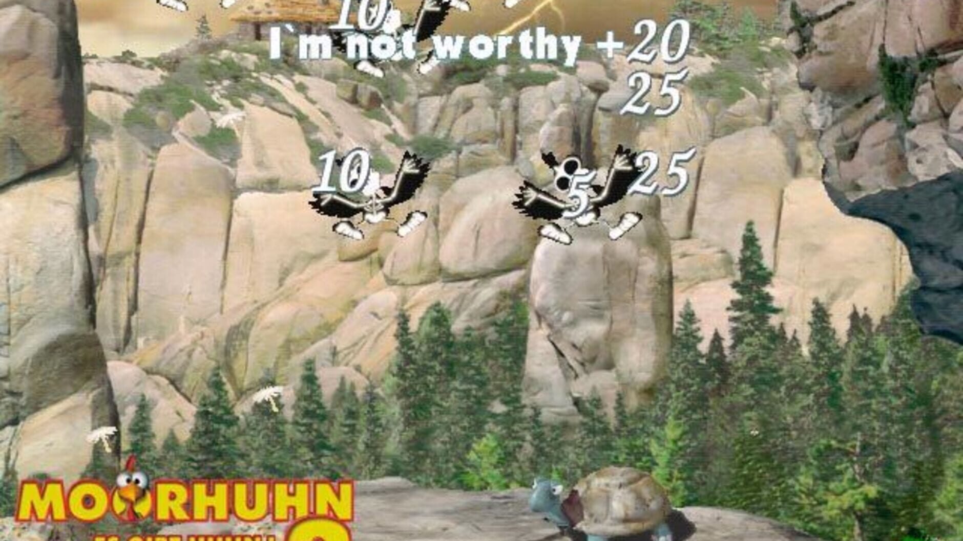 Screenshot for Moorhen 3: The Chicken Chase!
