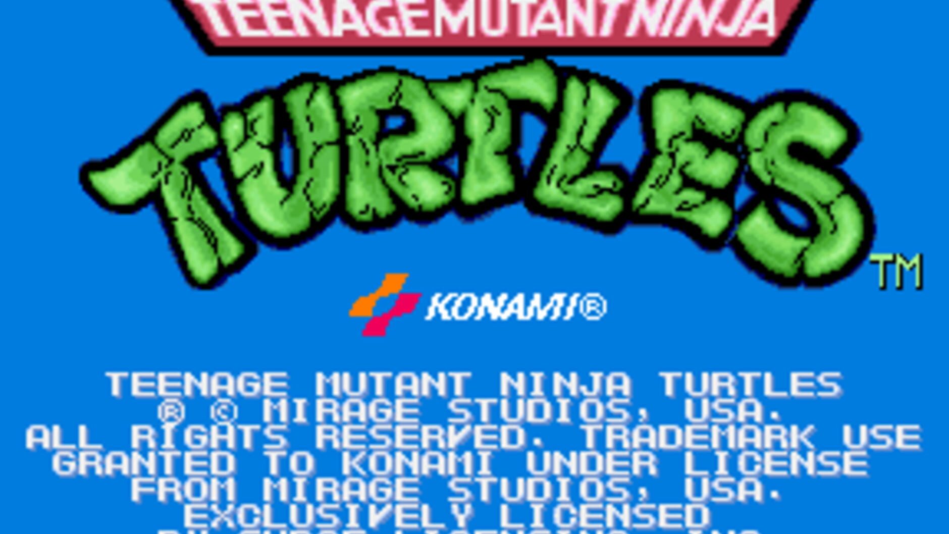 Screenshot for Teenage Mutant Ninja Turtles