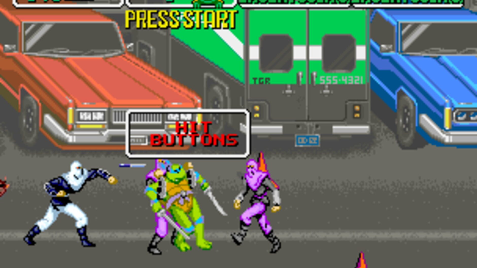Screenshot for Teenage Mutant Ninja Turtles