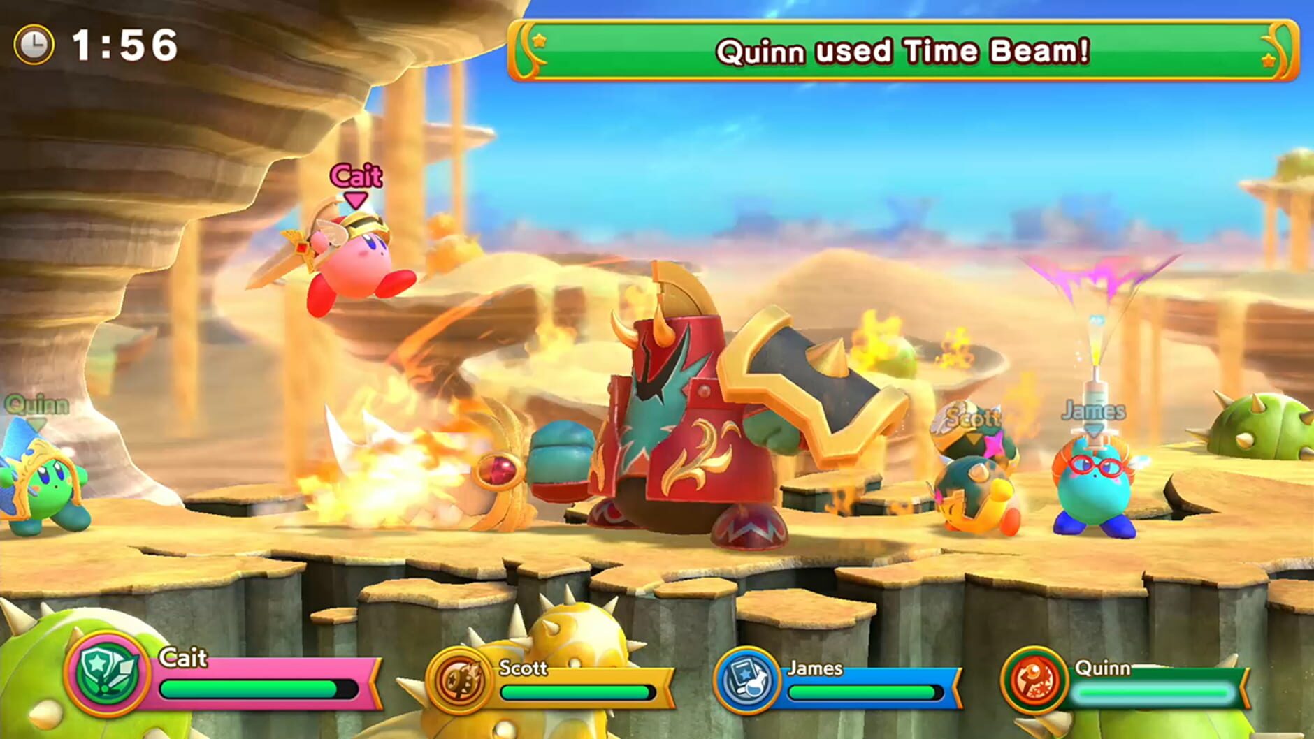 Screenshot for Super Kirby Clash