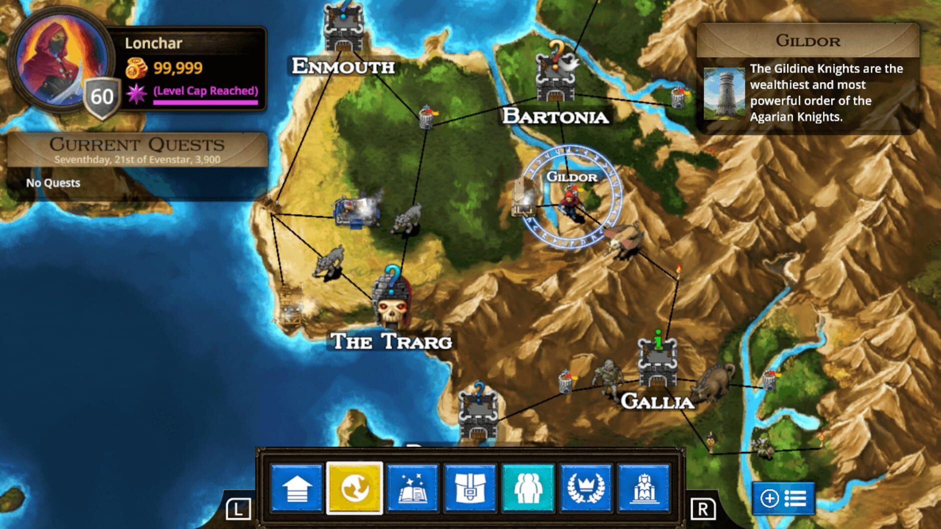 Screenshot for Puzzle Quest: The Legend Returns