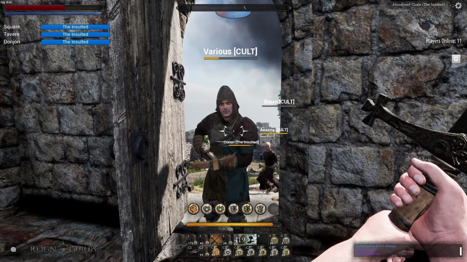 Screenshot for Reign of Guilds