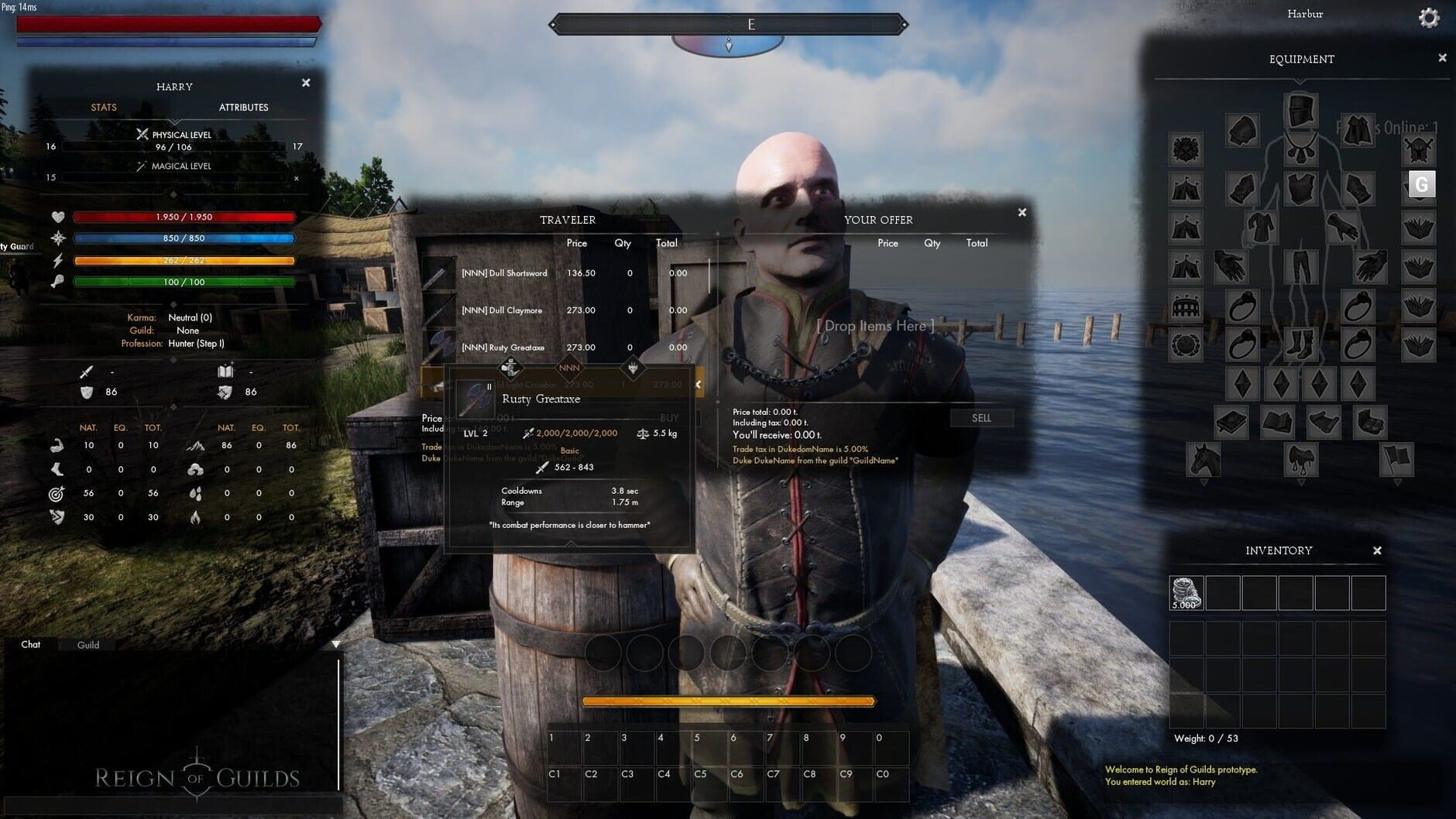 Screenshot for Reign of Guilds