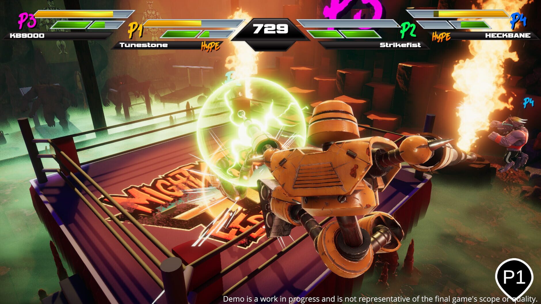 Screenshot for Mighty Fight Federation