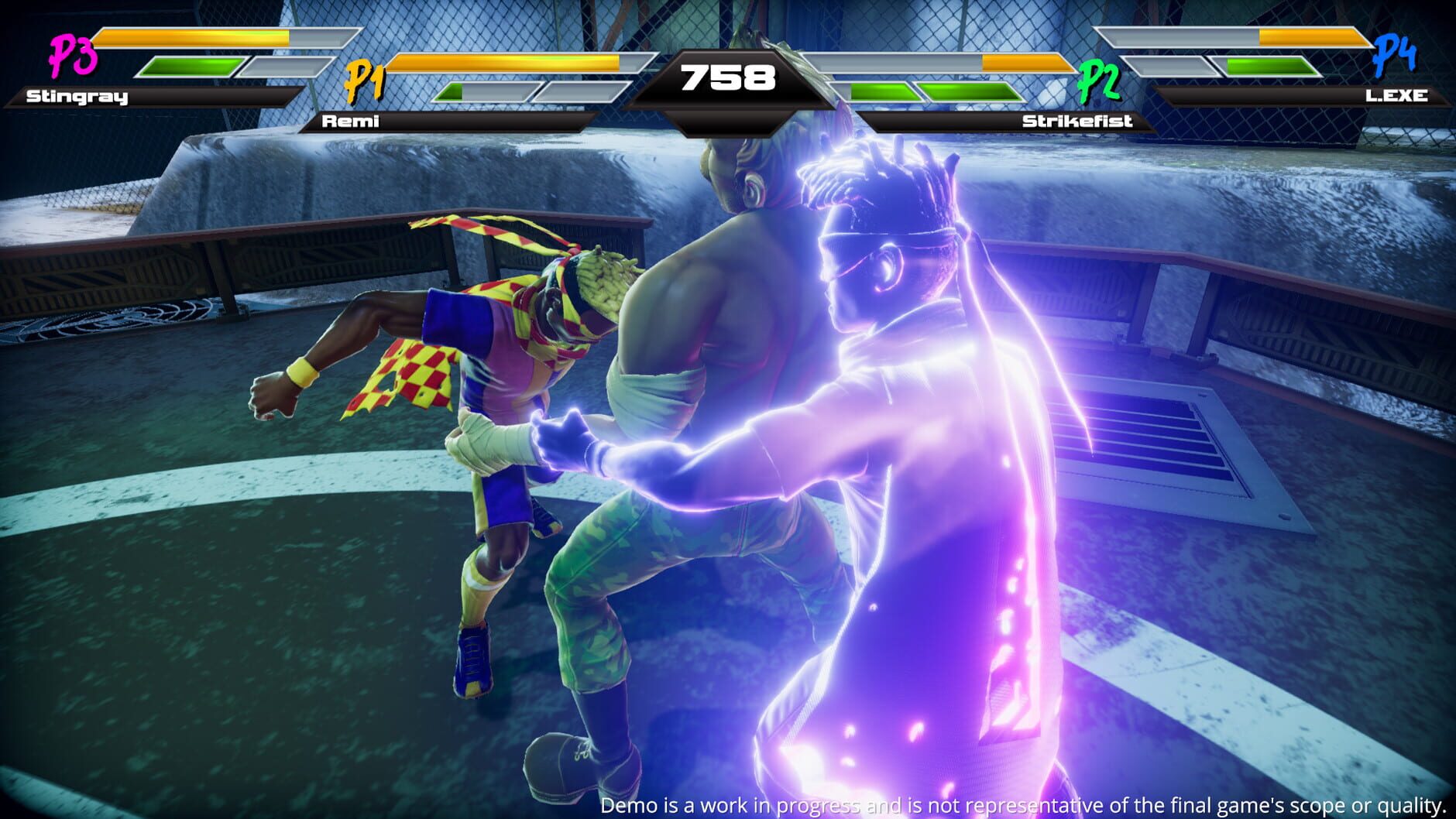 Screenshot for Mighty Fight Federation