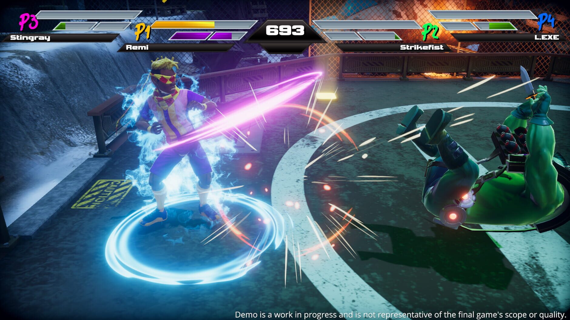Screenshot for Mighty Fight Federation