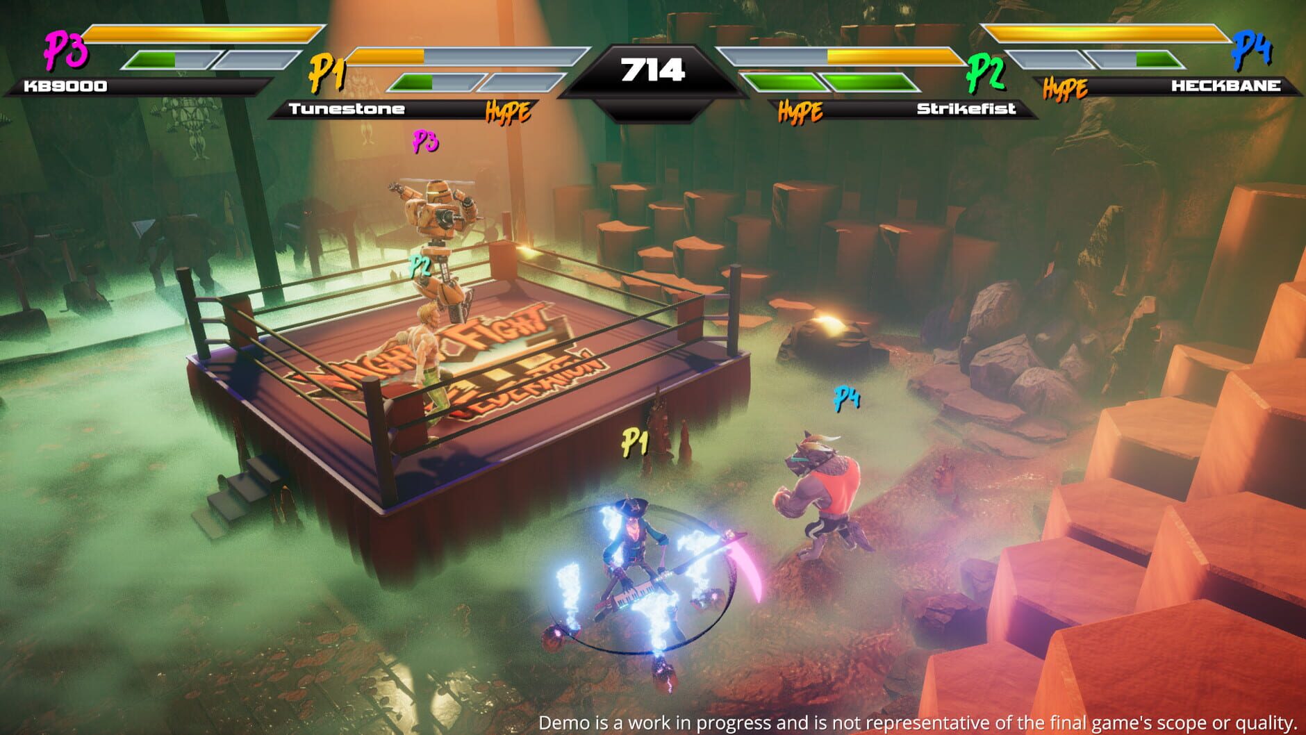 Screenshot for Mighty Fight Federation