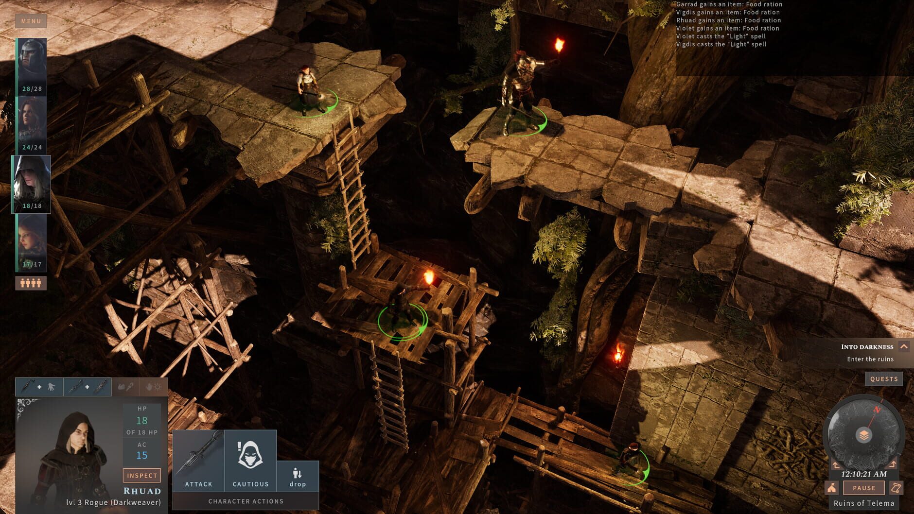 Screenshot for Solasta: Crown of the Magister