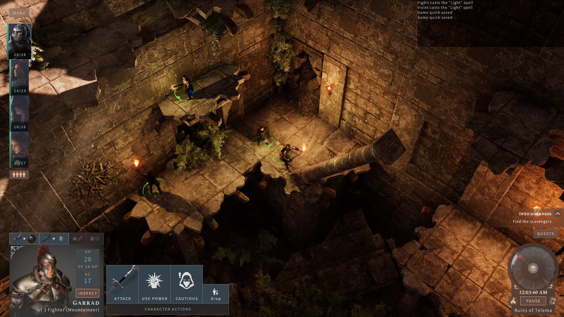 Screenshot for Solasta: Crown of the Magister