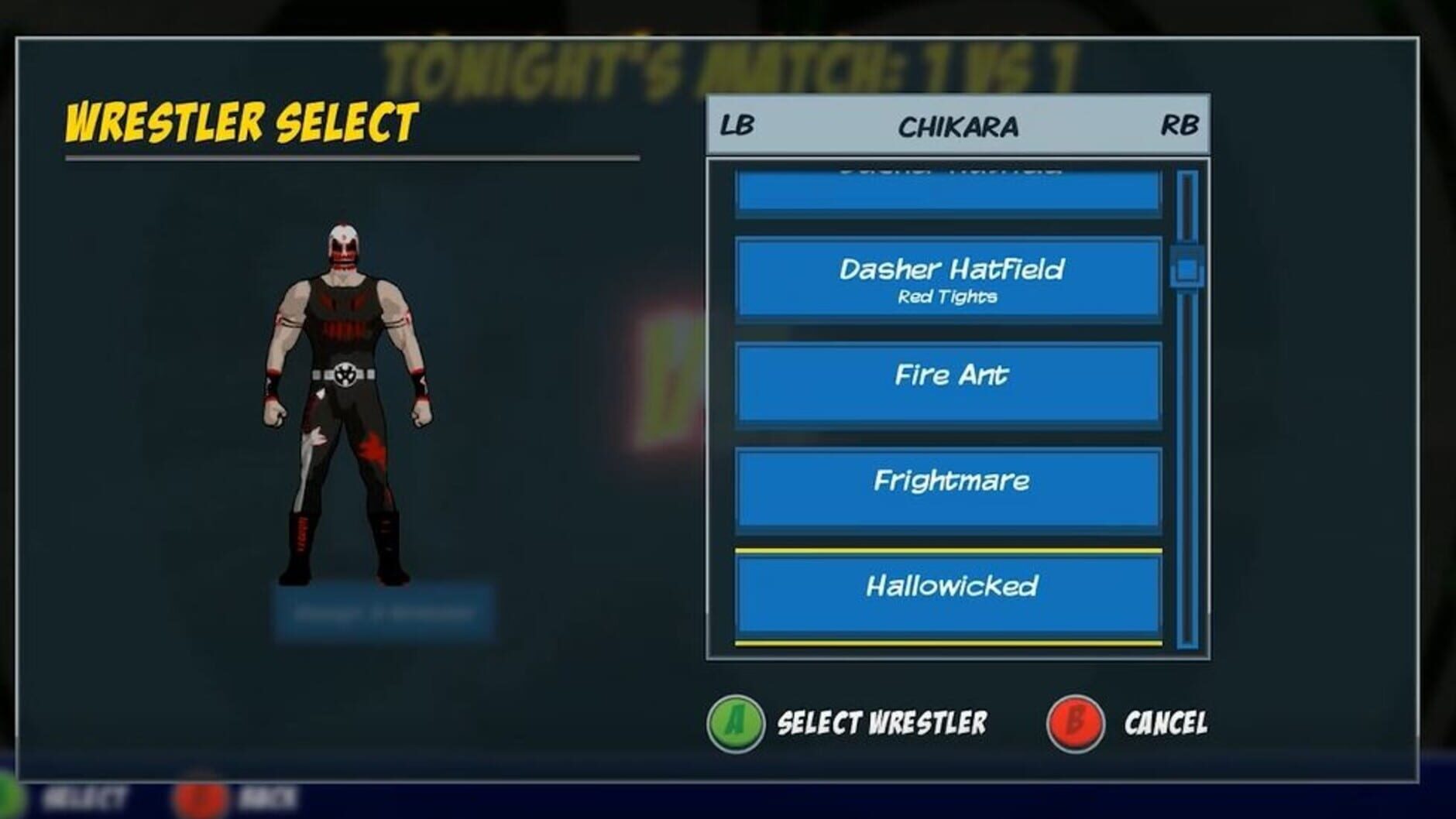 Screenshot for Action Arcade Wrestling