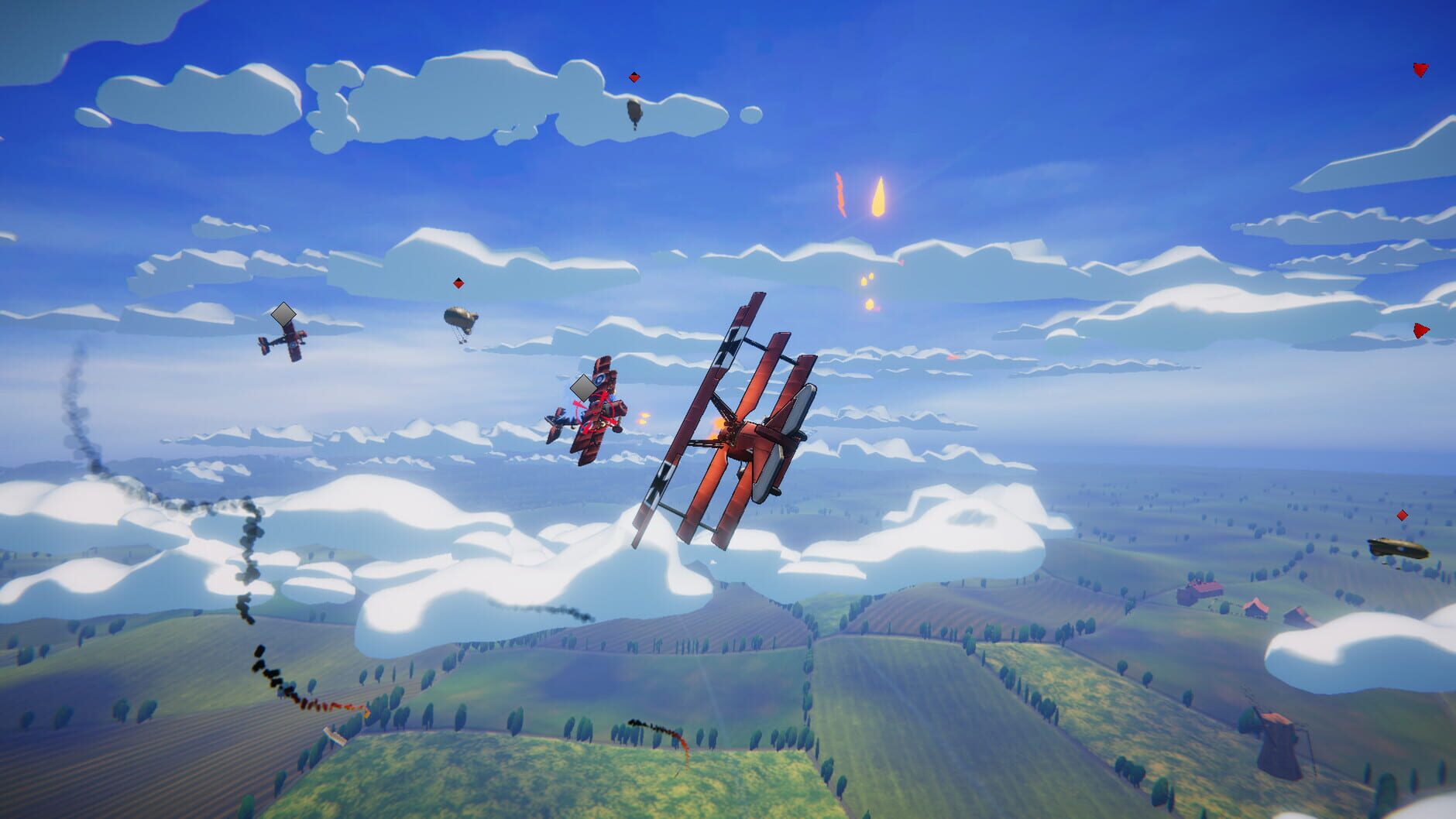 Screenshot for Red Wings: Aces of the Sky