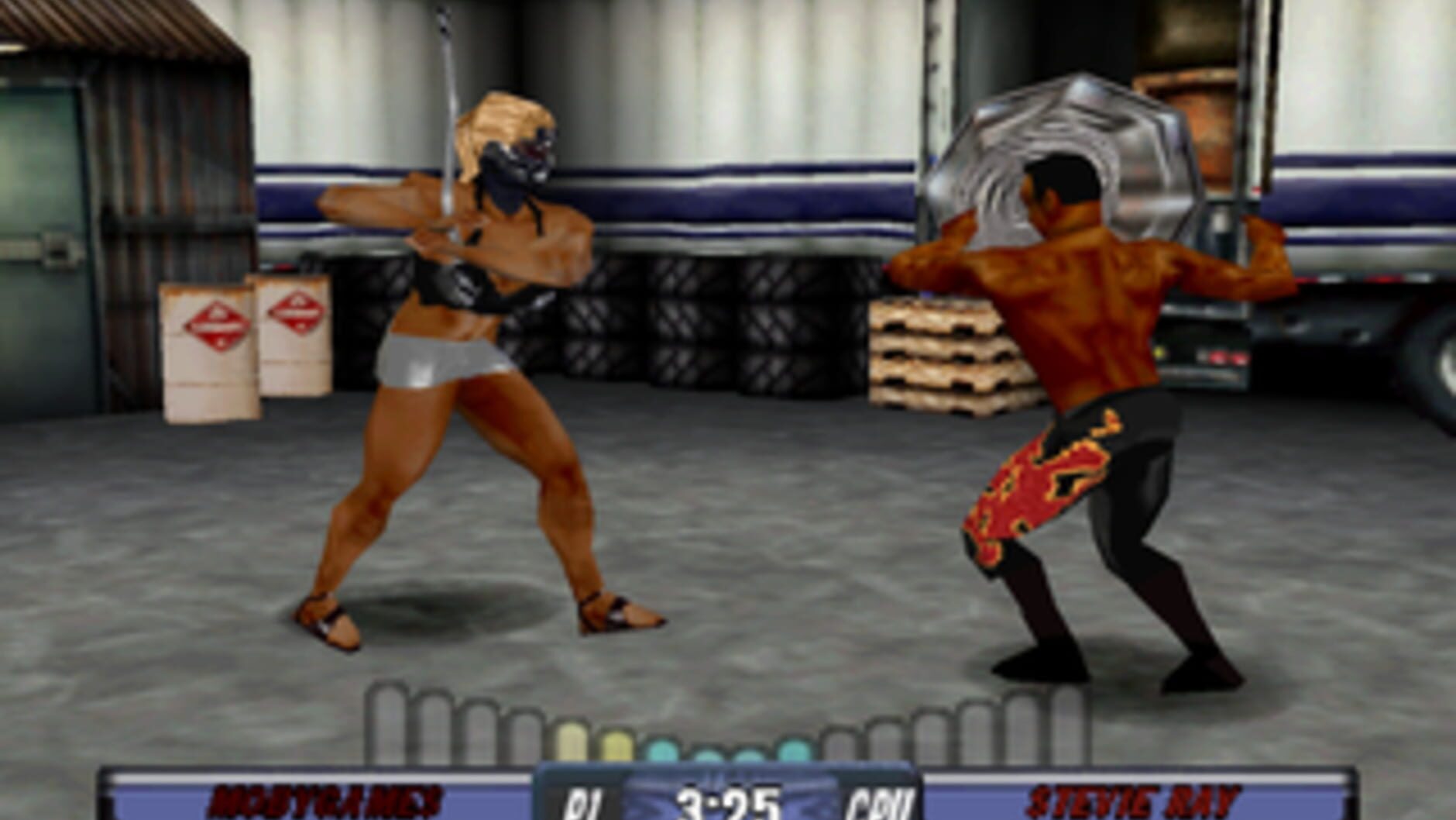 Screenshot for WCW Backstage Assault
