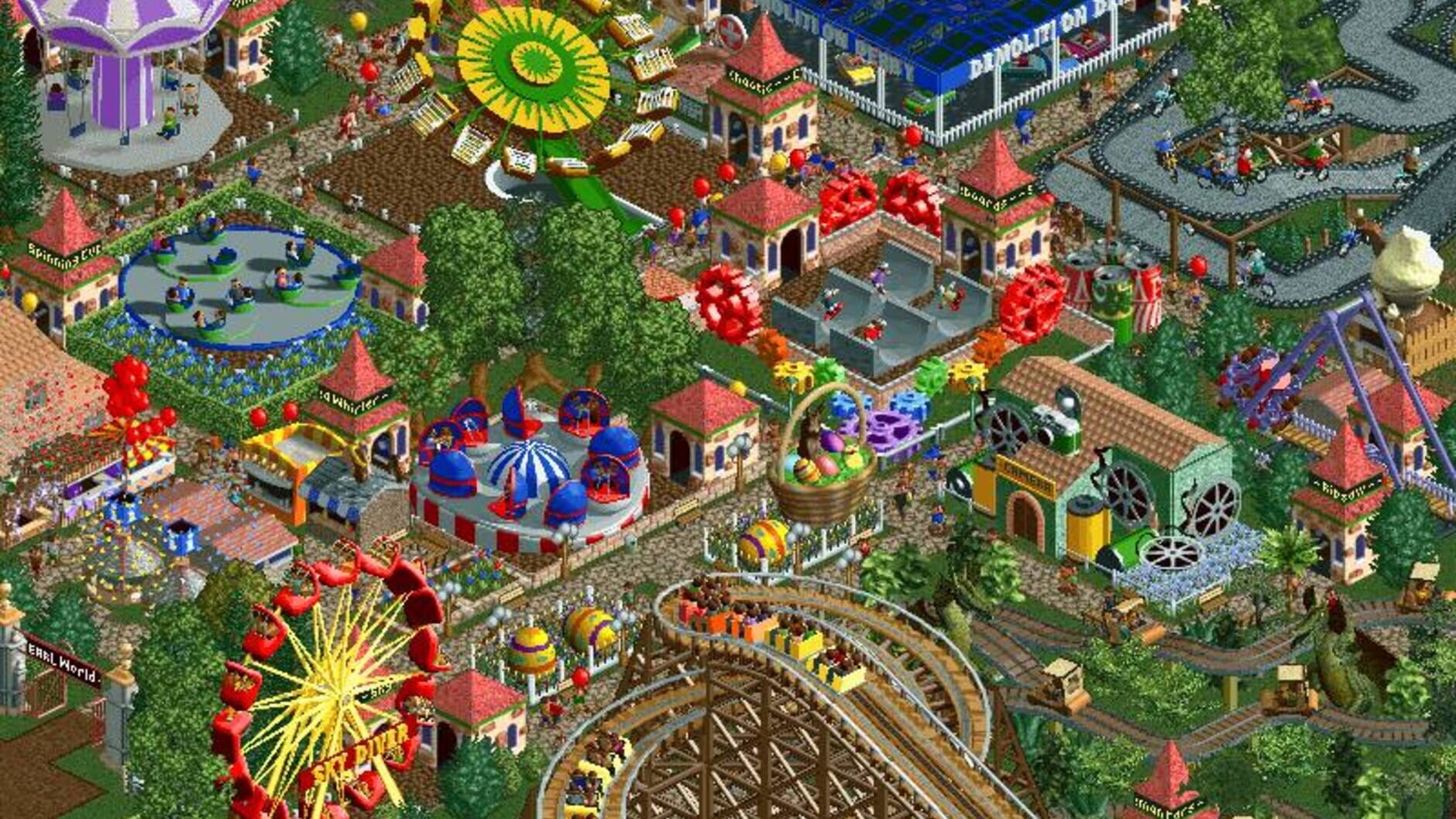 Screenshot for RollerCoaster Tycoon 2