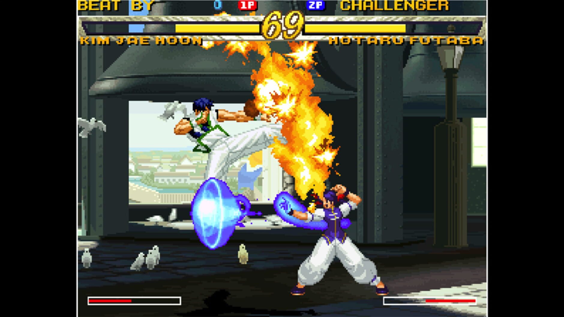 Screenshot for ACA Neo Geo: Garou - Mark of the Wolves
