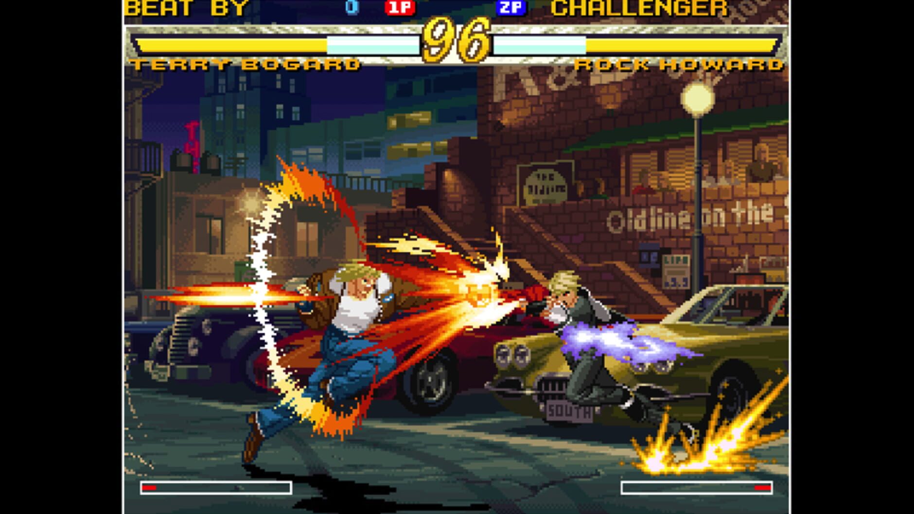 Screenshot for ACA Neo Geo: Garou - Mark of the Wolves