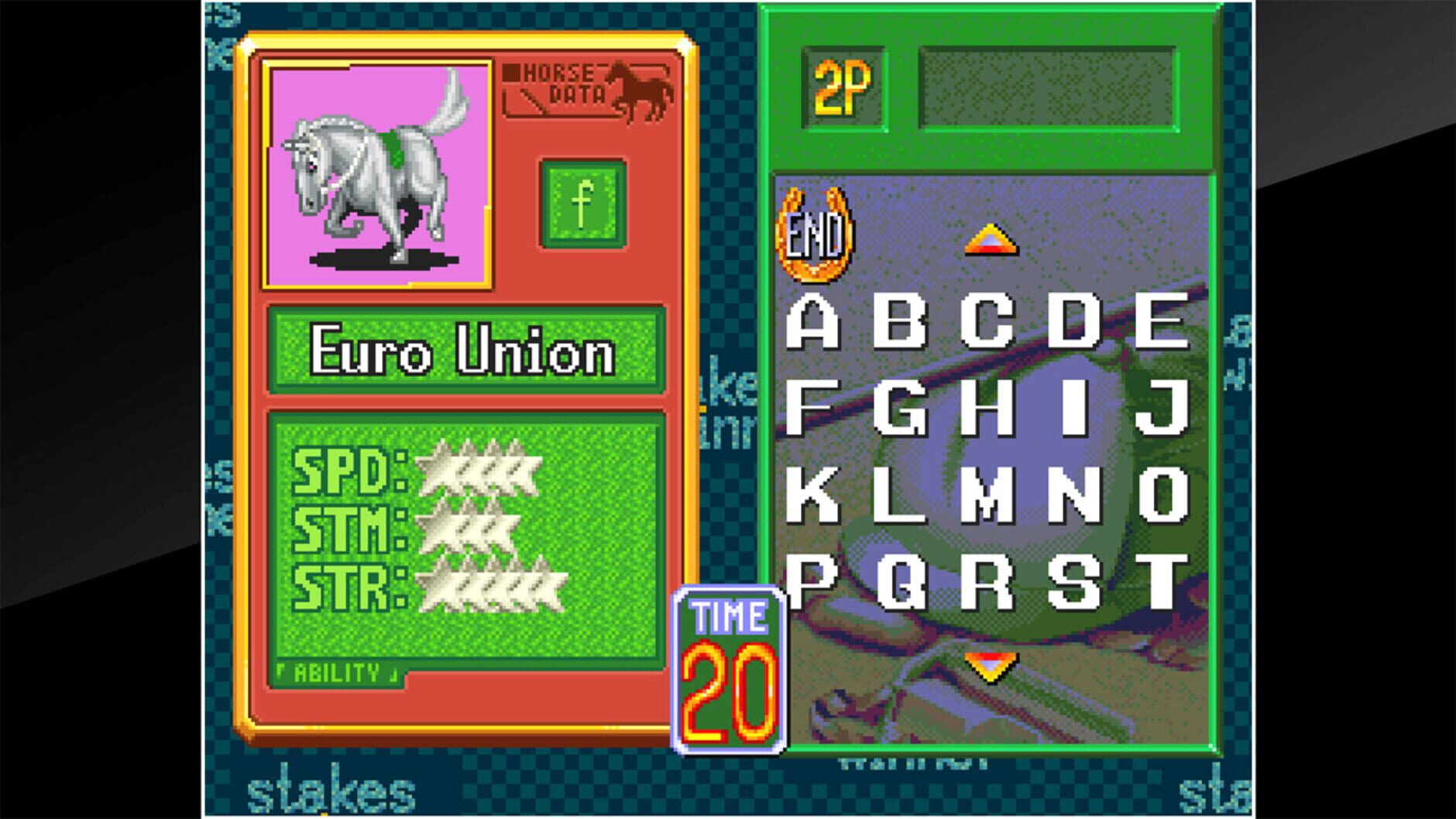 Screenshot for ACA Neo Geo: Stakes Winner