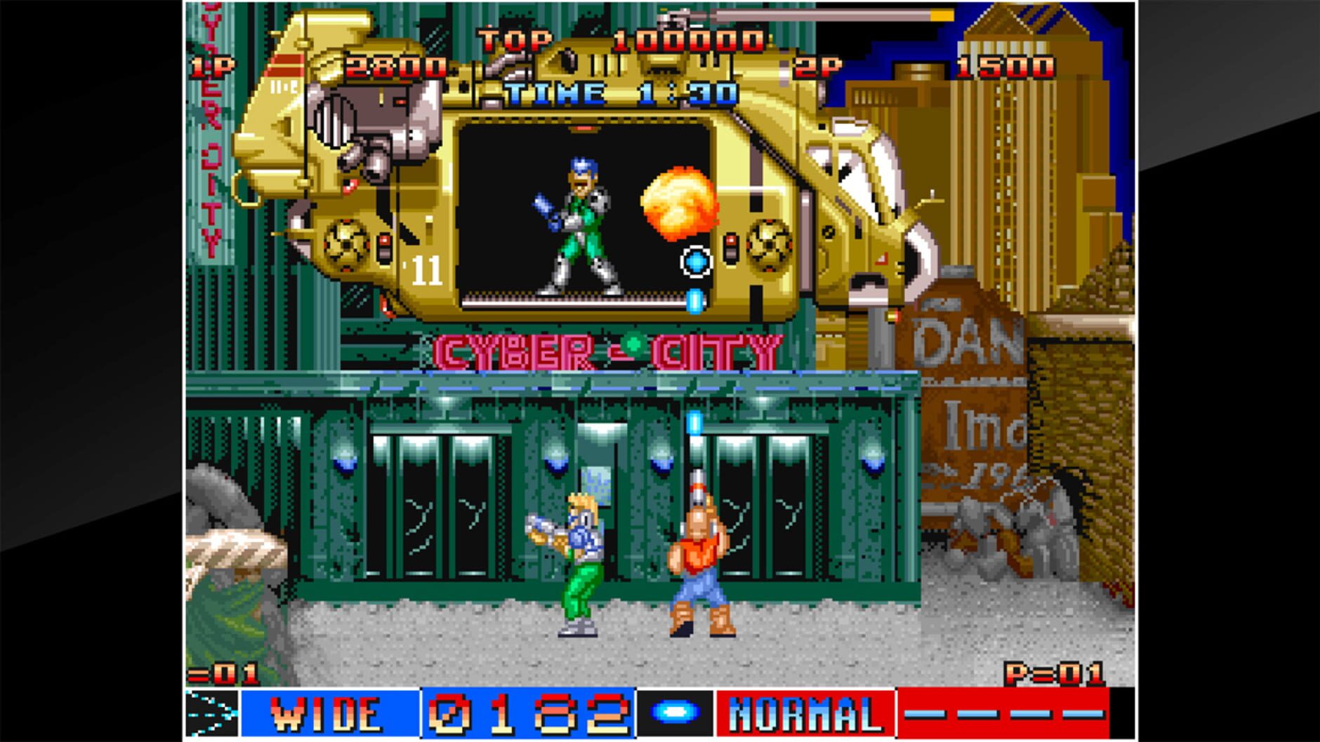 Screenshot for ACA Neo Geo: Cyber-Lip