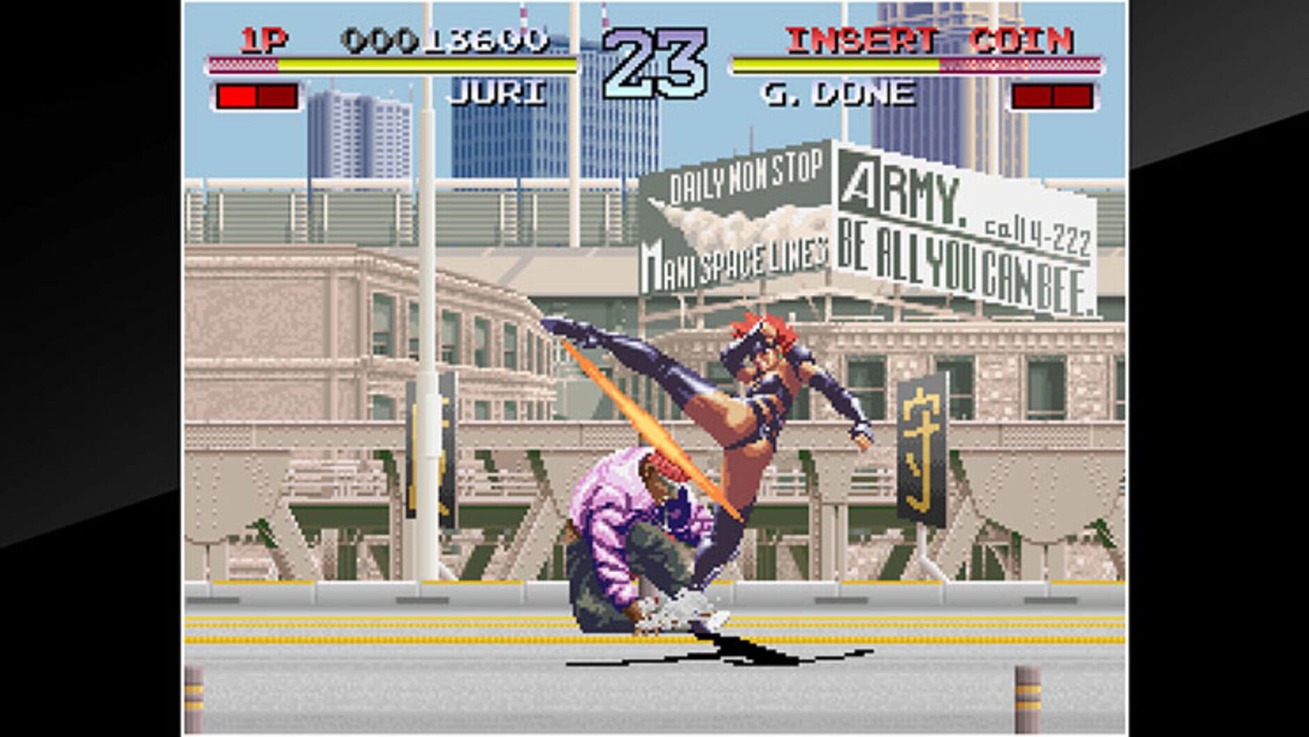 Screenshot for ACA Neo Geo: Galaxy Fight - Universal Warriors