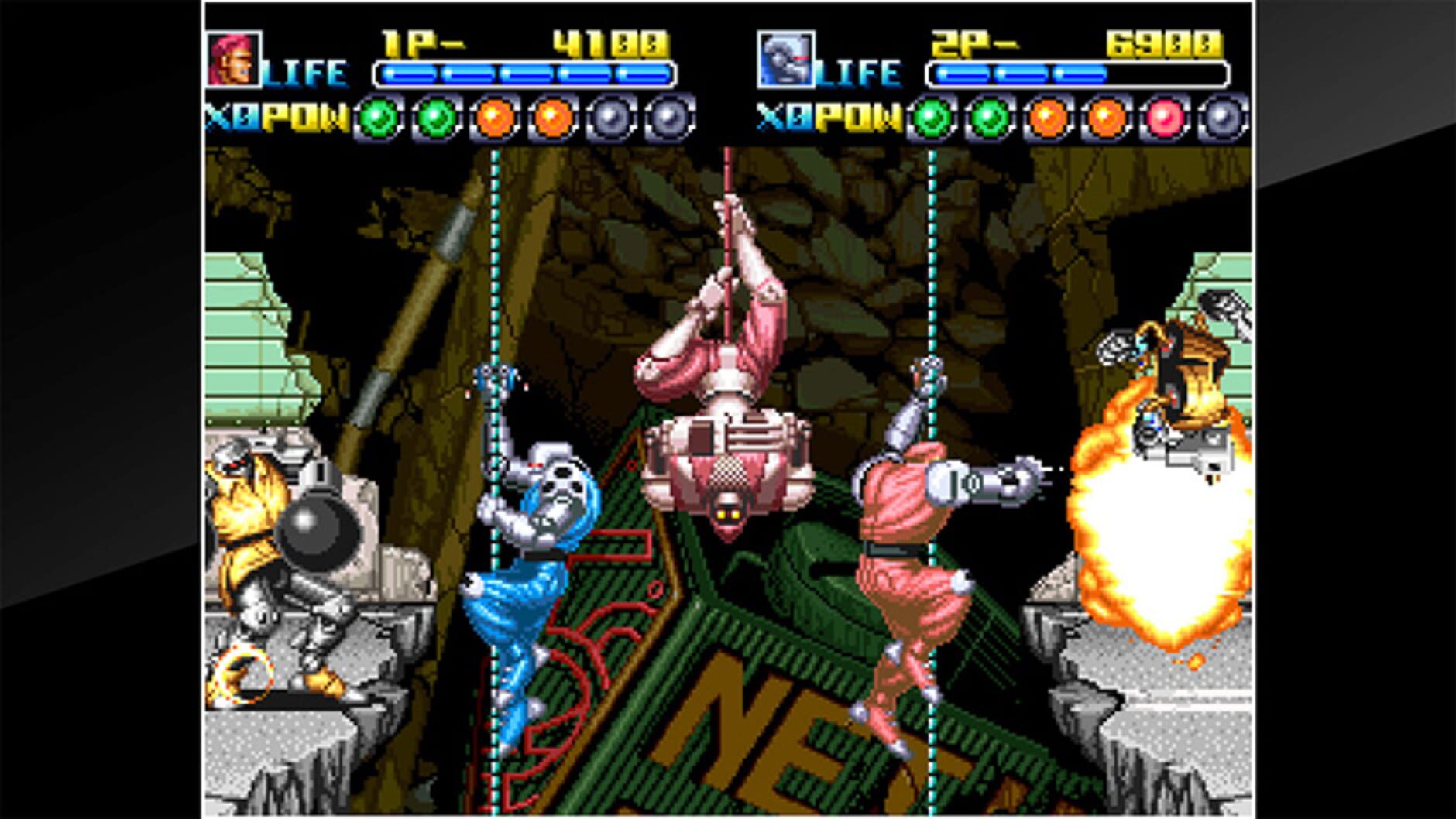 Screenshot for ACA Neo Geo: Robo Army