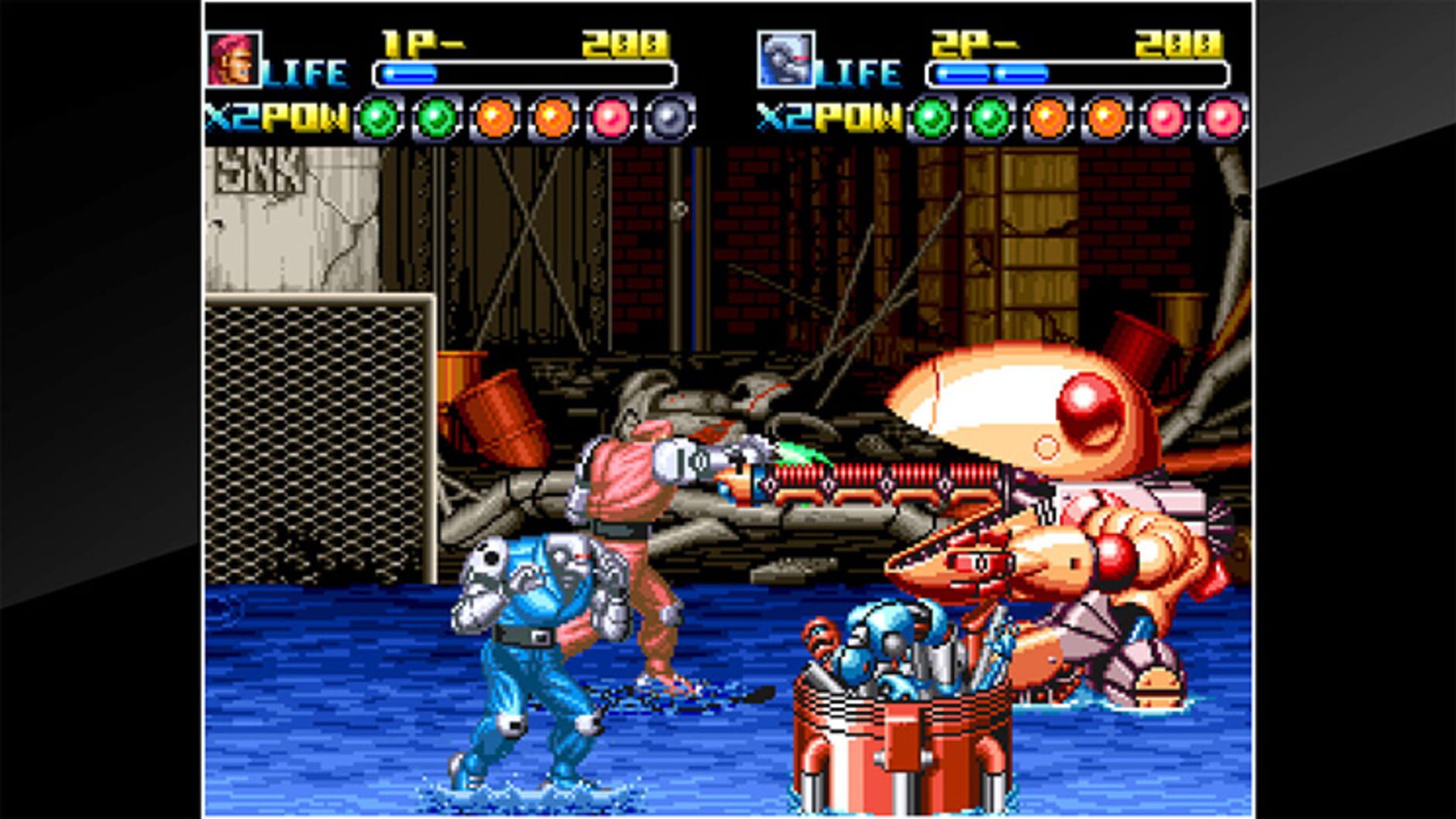 Screenshot for ACA Neo Geo: Robo Army